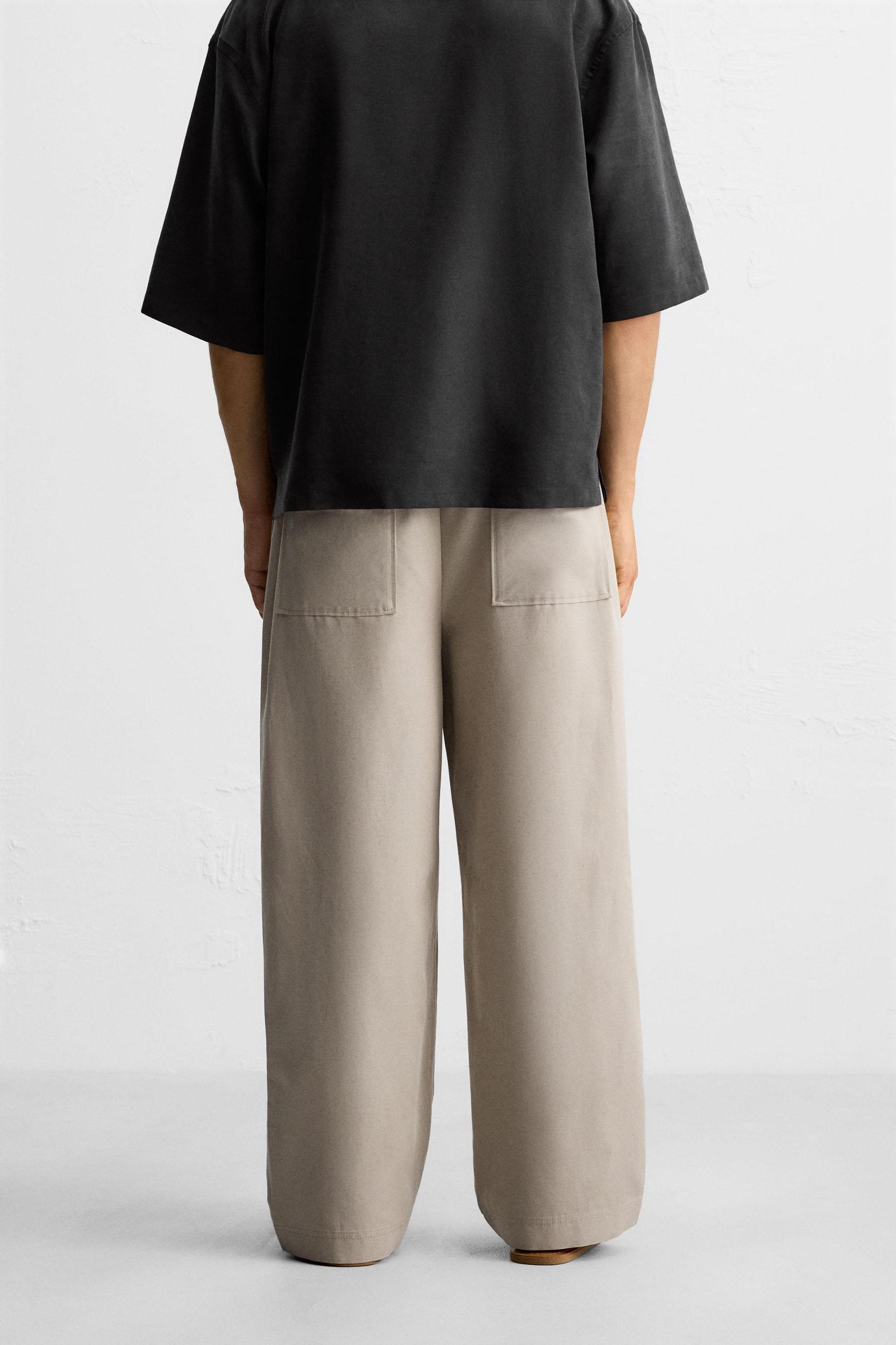 REGULAR FIT JOGGER WAIST PANTS Product Image