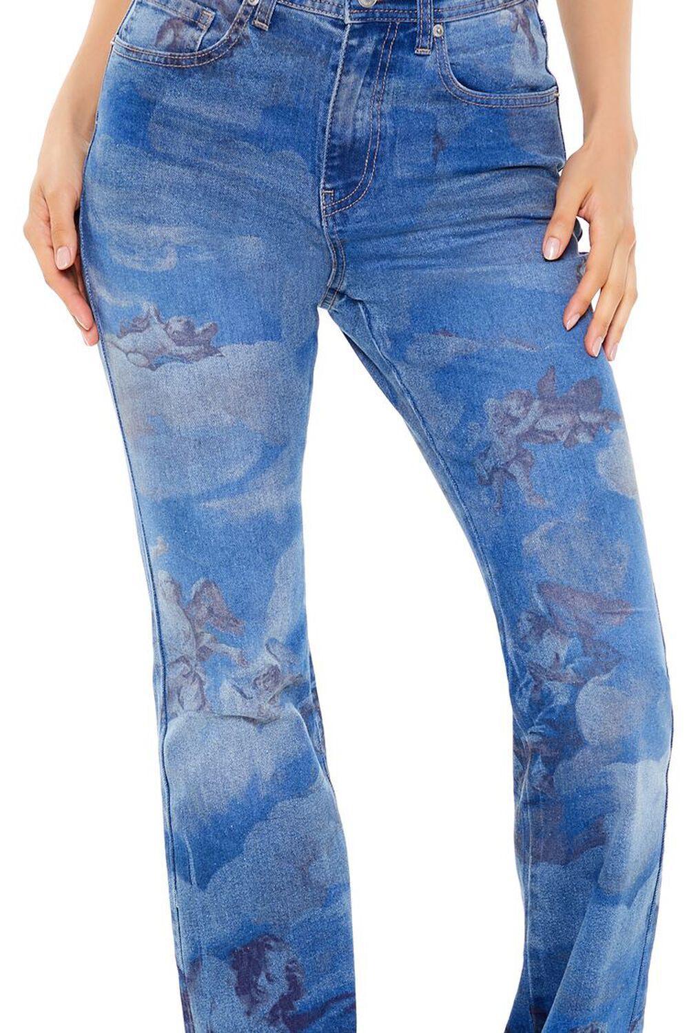 Angel High-Rise Flare Jeans | Forever 21 Product Image