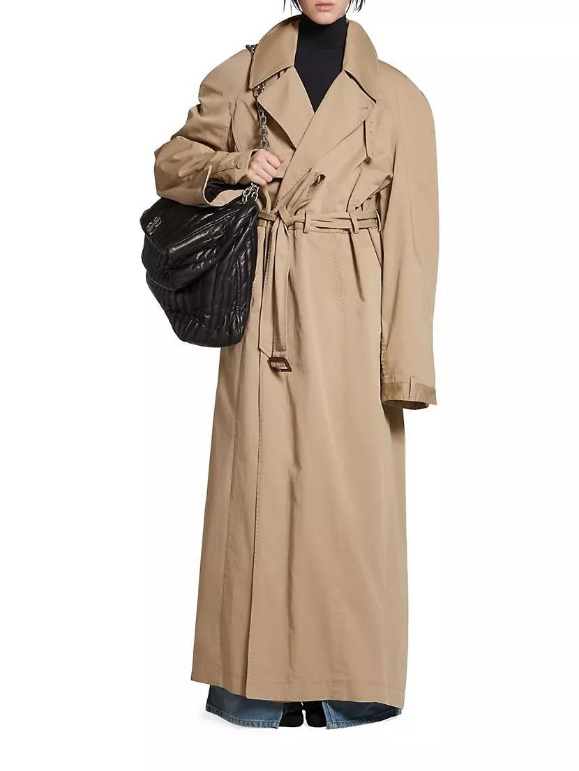 Maxi Deconstructed Trench Coat Product Image