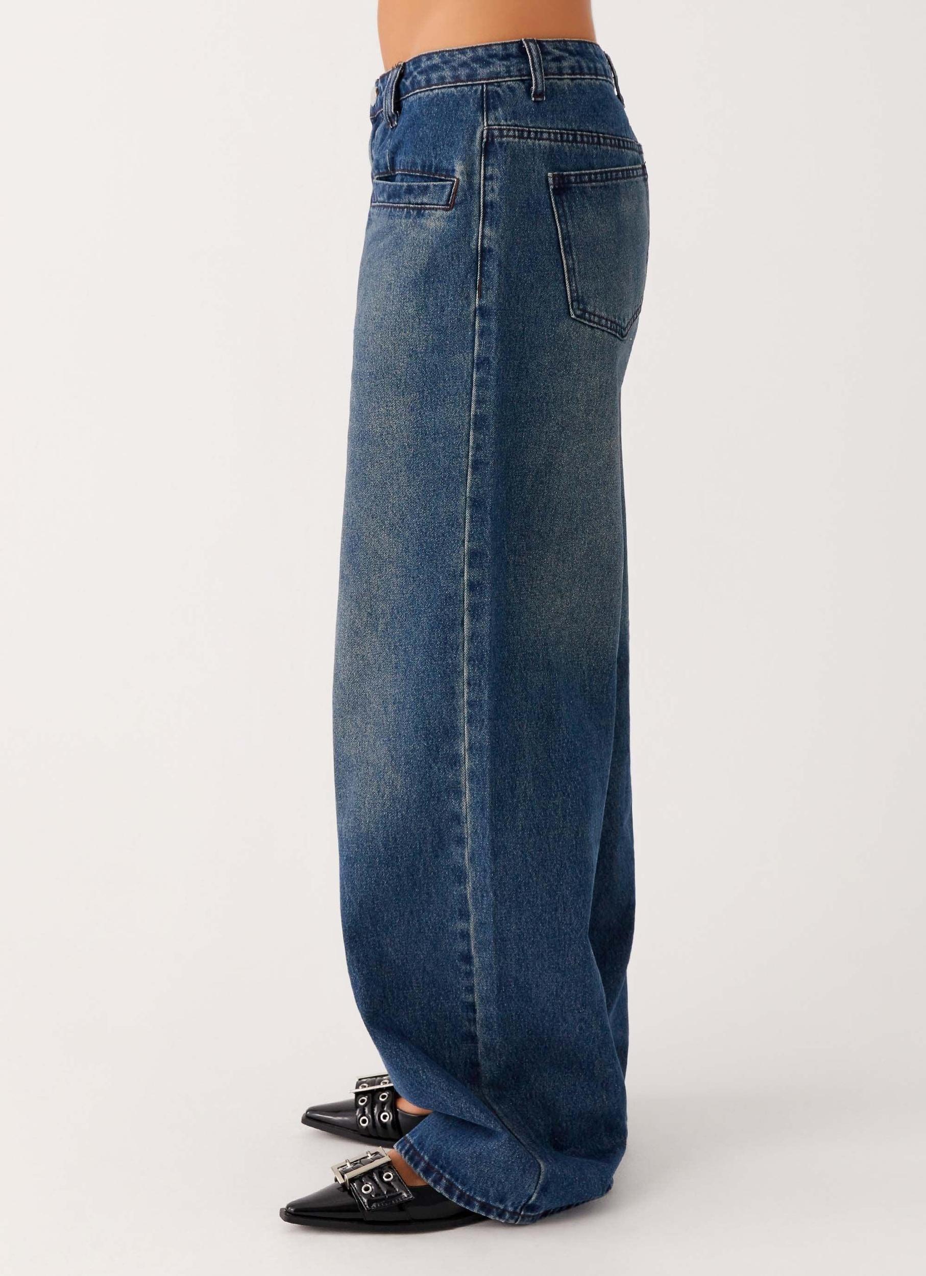Joan Denim Jeans - Indigo Product Image