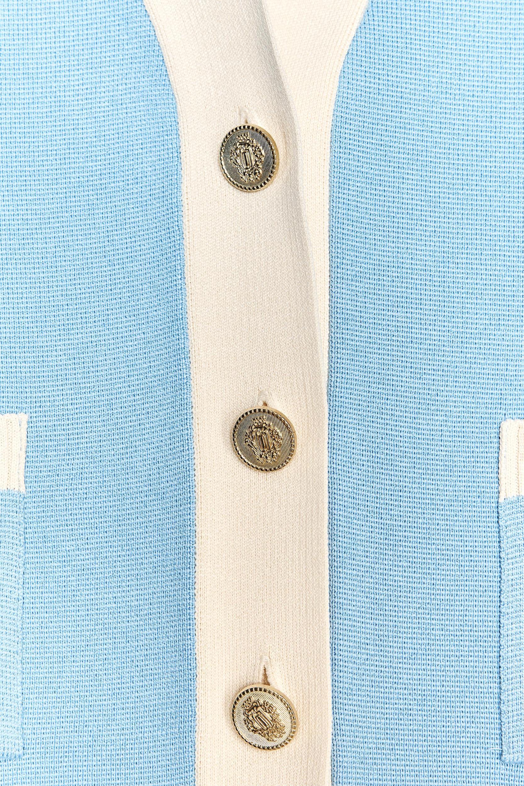 SHORT SLEEVE KNIT CARDIGAN Product Image