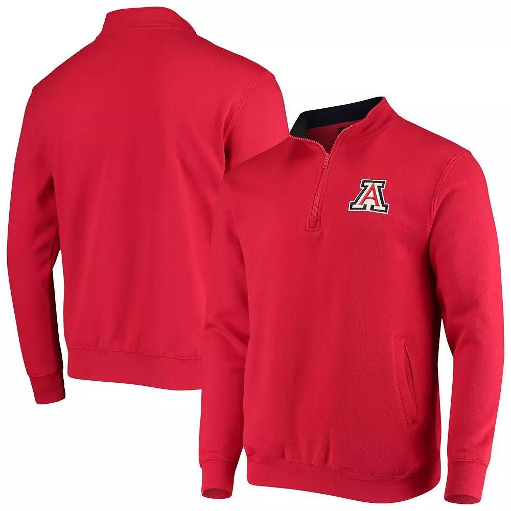 Men's Colosseum Red Arizona Wildcats Tortugas Logo Quarter-Zip Jacket, Size: 3XL Product Image