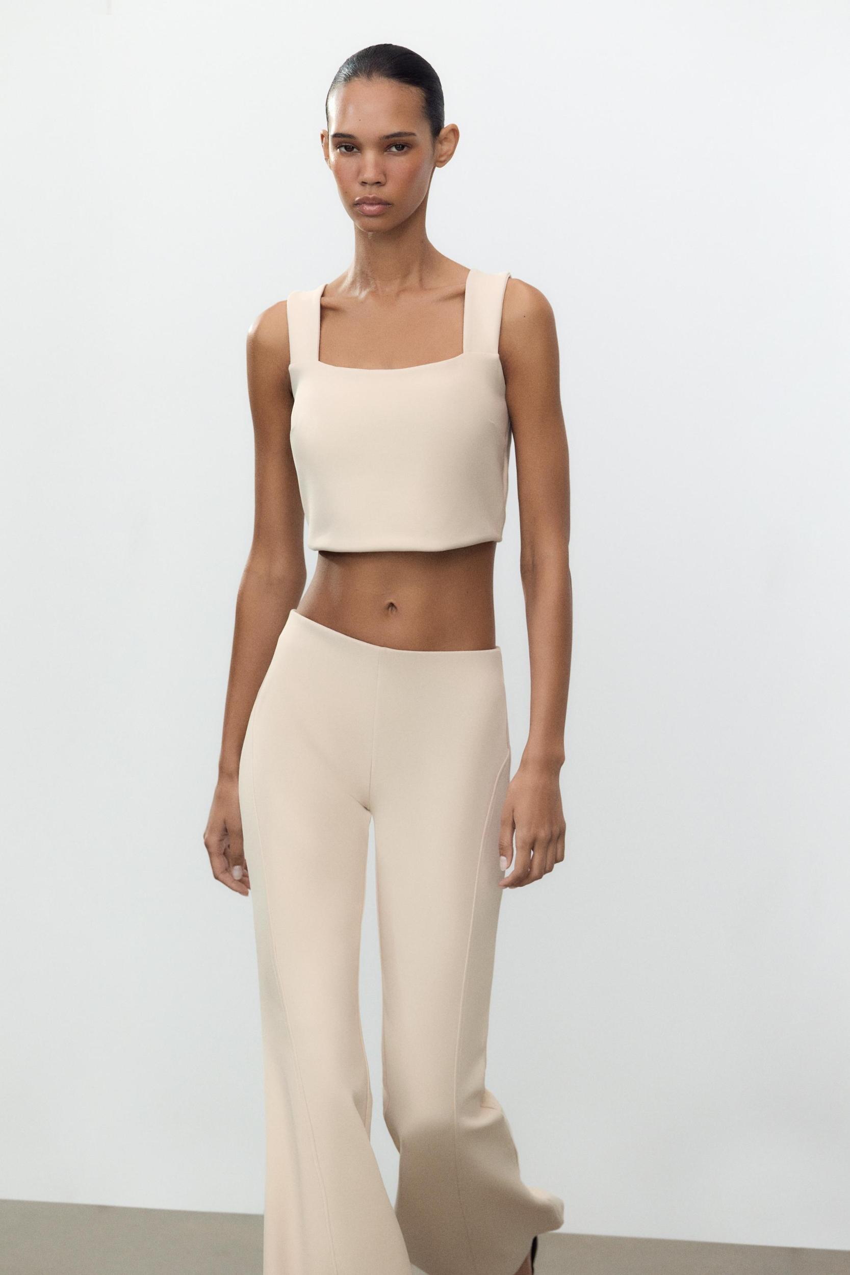 INTERLOCK FLARE PANTS Product Image