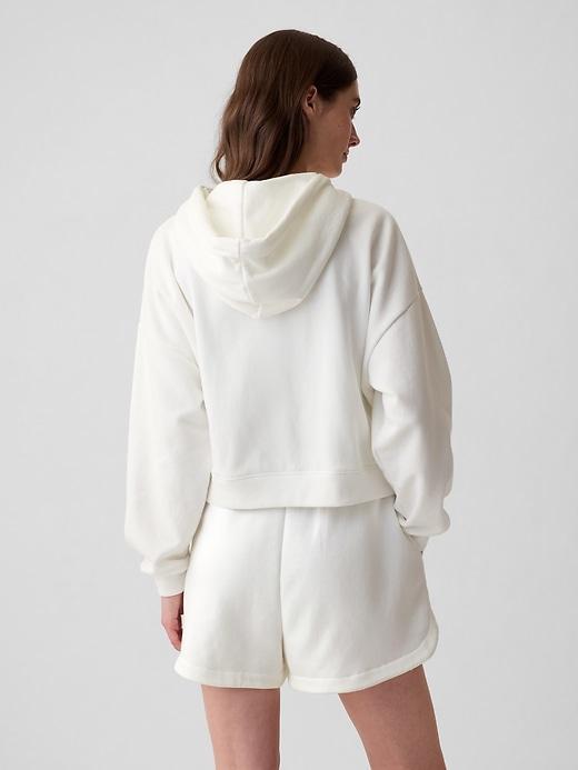 VintageSoft Cropped Hoodie Product Image