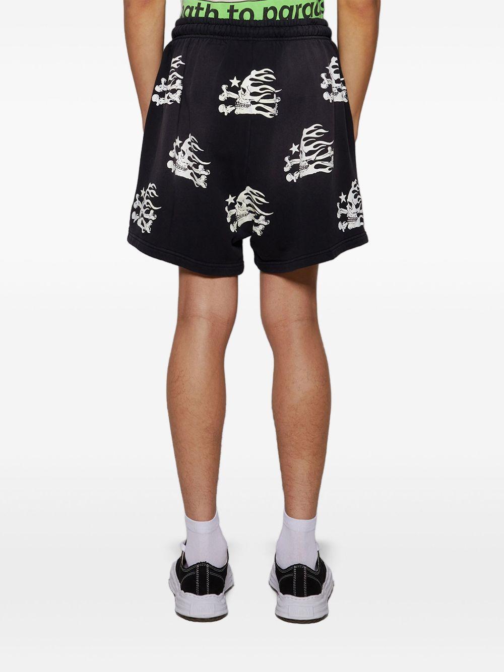 skull-print shorts  Product Image