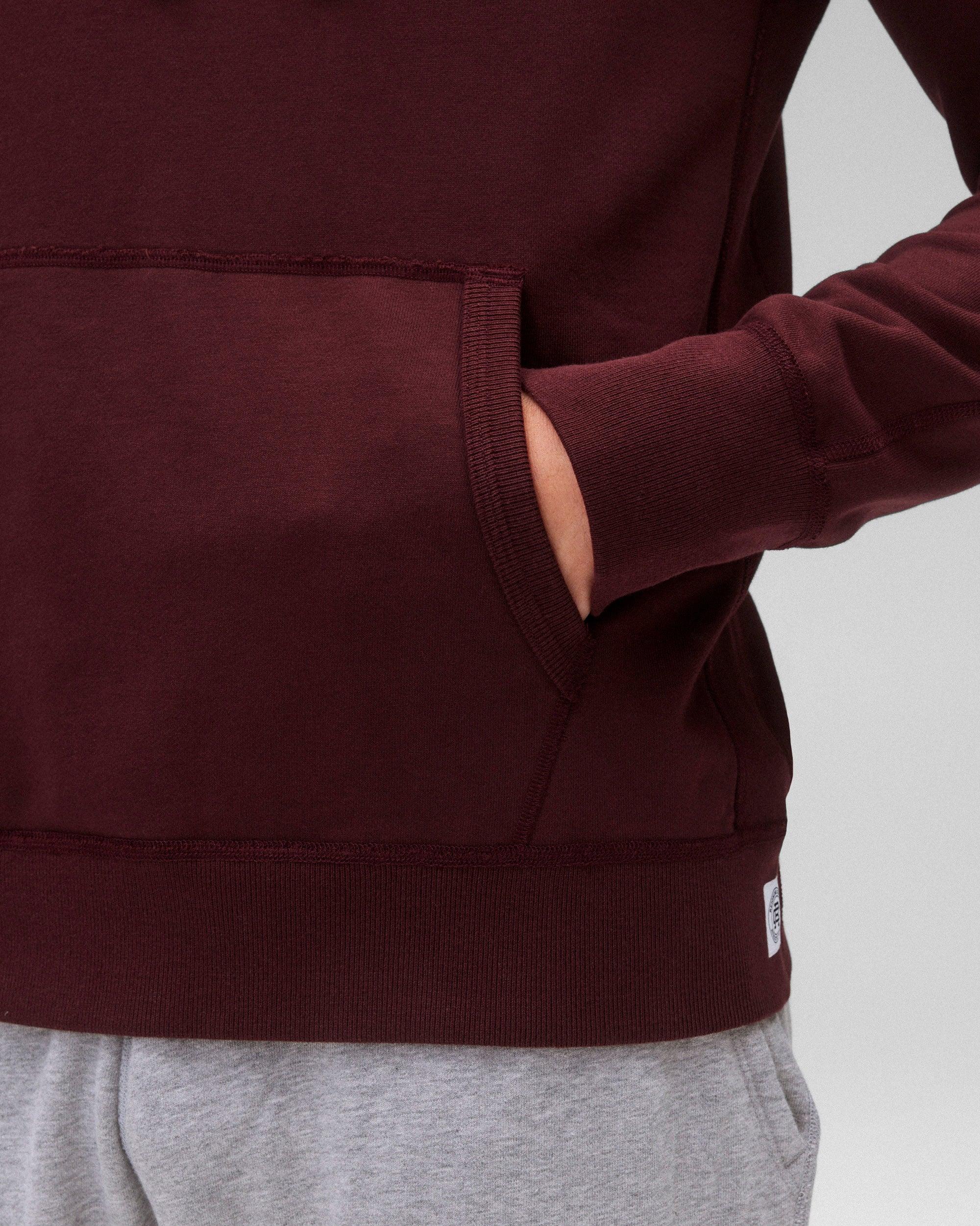 Midweight Terry Slim Hoodie Male Product Image