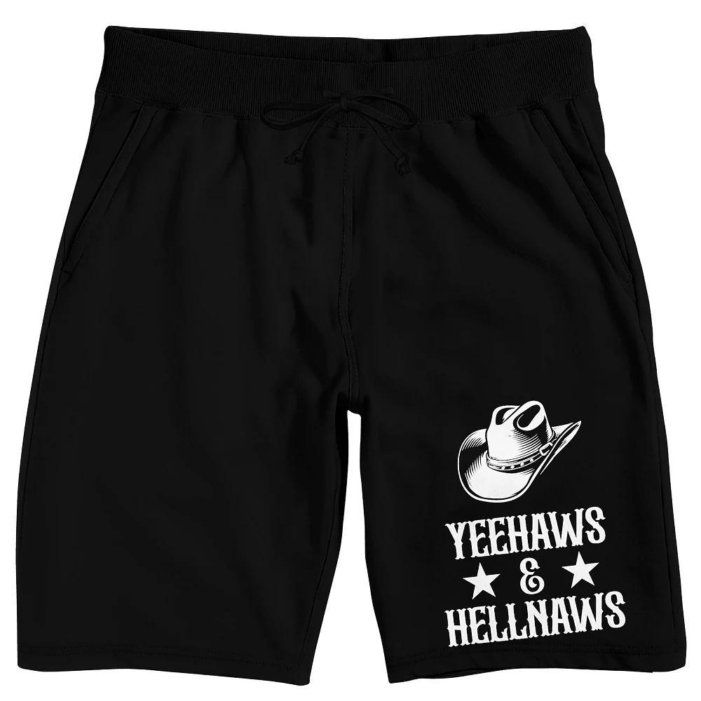 Mens Yeehaws & Hellnaws Sleep Shorts Product Image