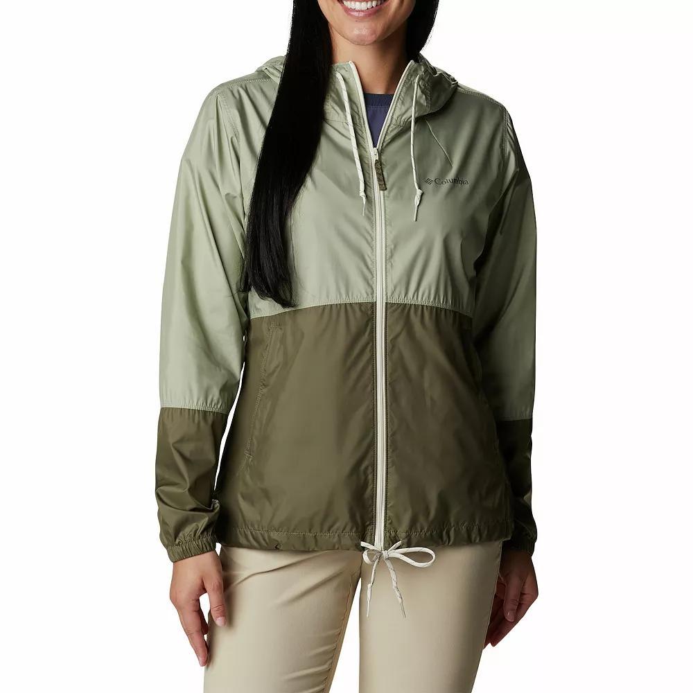Women's Columbia Flash Forward II Hooded Windbreaker Jacket, Size: XXL, Spray River Blue Product Image