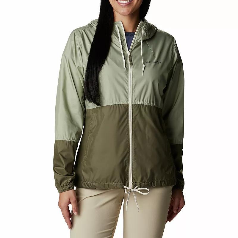 Women's Columbia Flash Forward II Hooded Windbreaker Jacket, Size: XXL, Spray River Blue Product Image