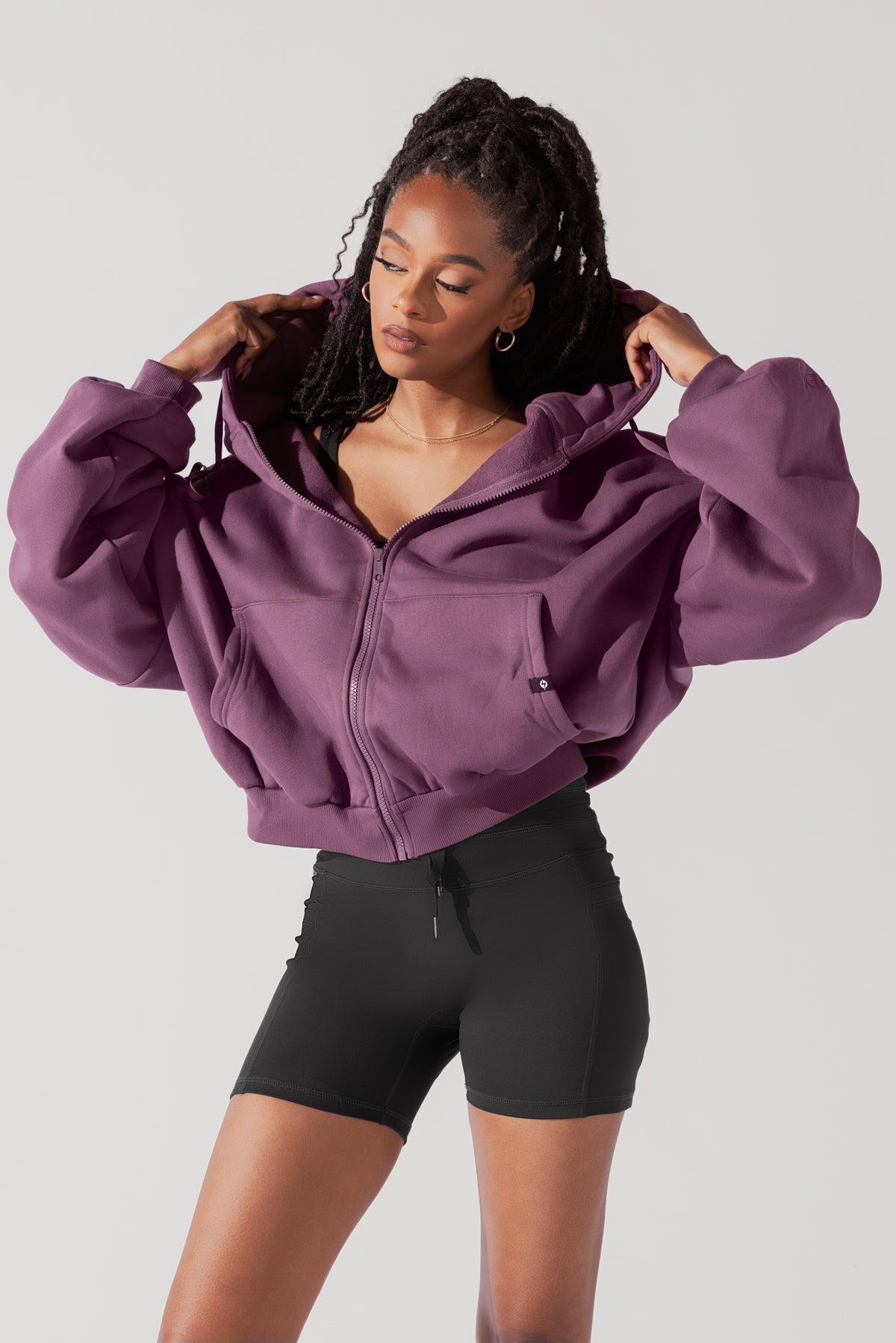 Zip Cloud Hoodie - Game Time Green Product Image