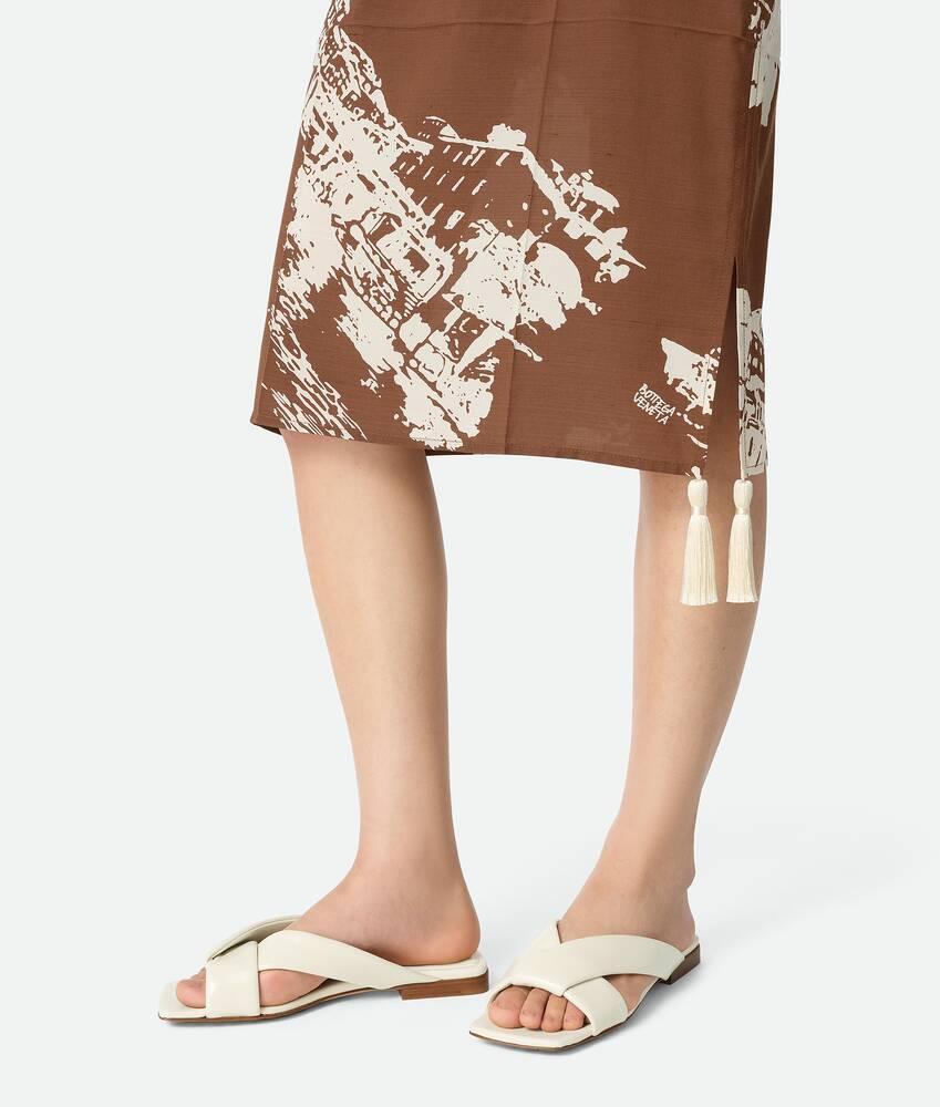 Women's Riva Flat Mule in Sea salt Product Image