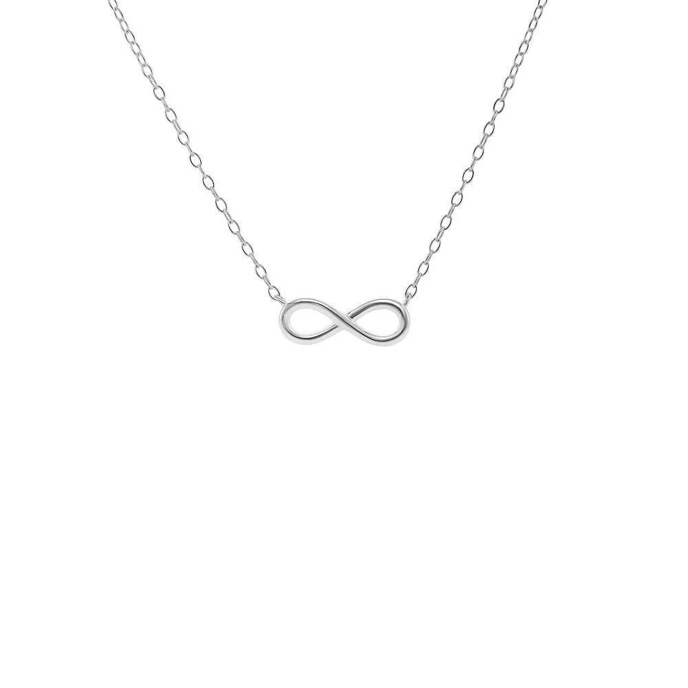 PRIMROSE Sterling Silver Infinity Symbol Necklace, Women's, Size: 18" Product Image