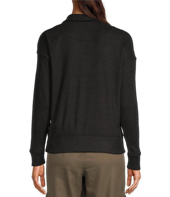 Kinesis Rib Half Zip Long Sleeve Pullover Product Image