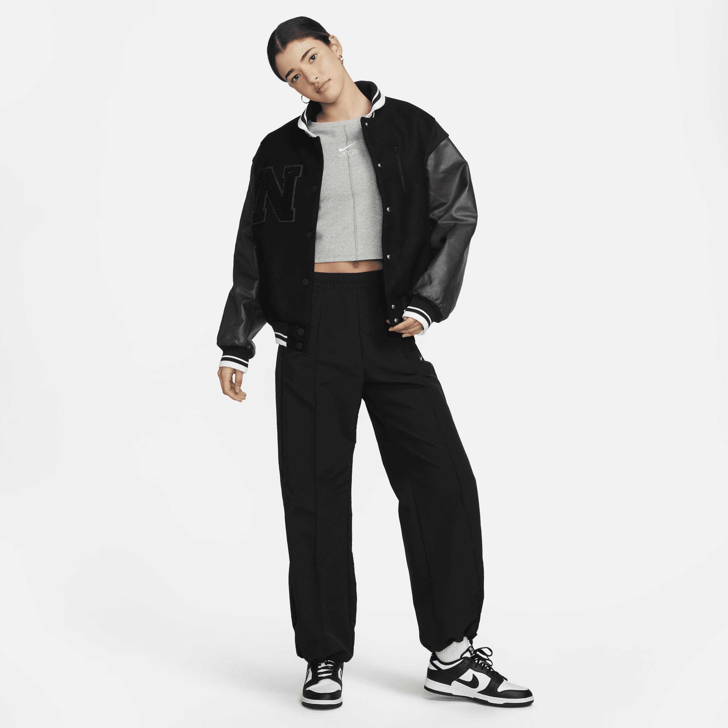 Nike Sportswear Women's Oversized Wool Destroyer Jacket Product Image