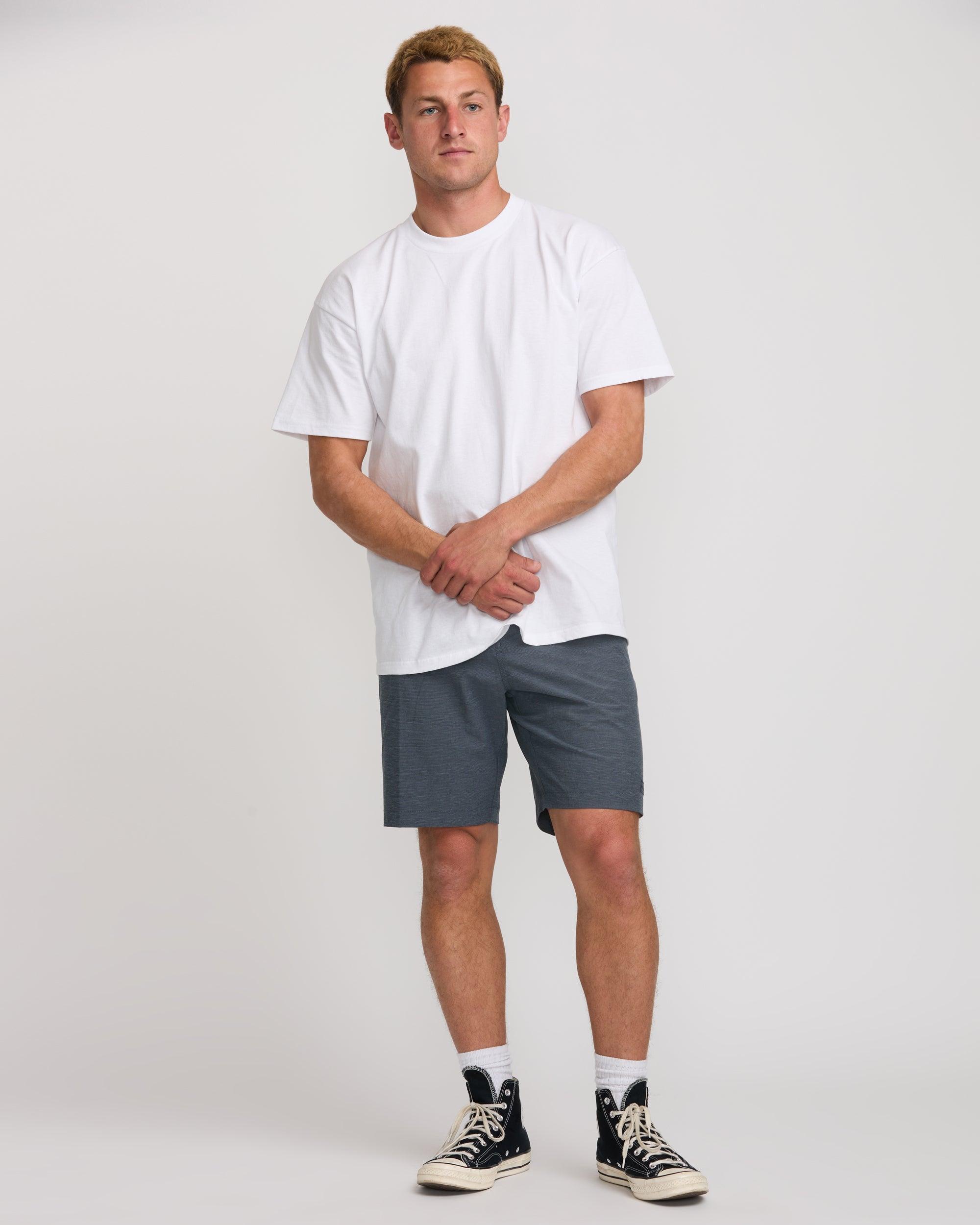 Crossfire Submersible 19" Hybrid Shorts - Navy Male Product Image