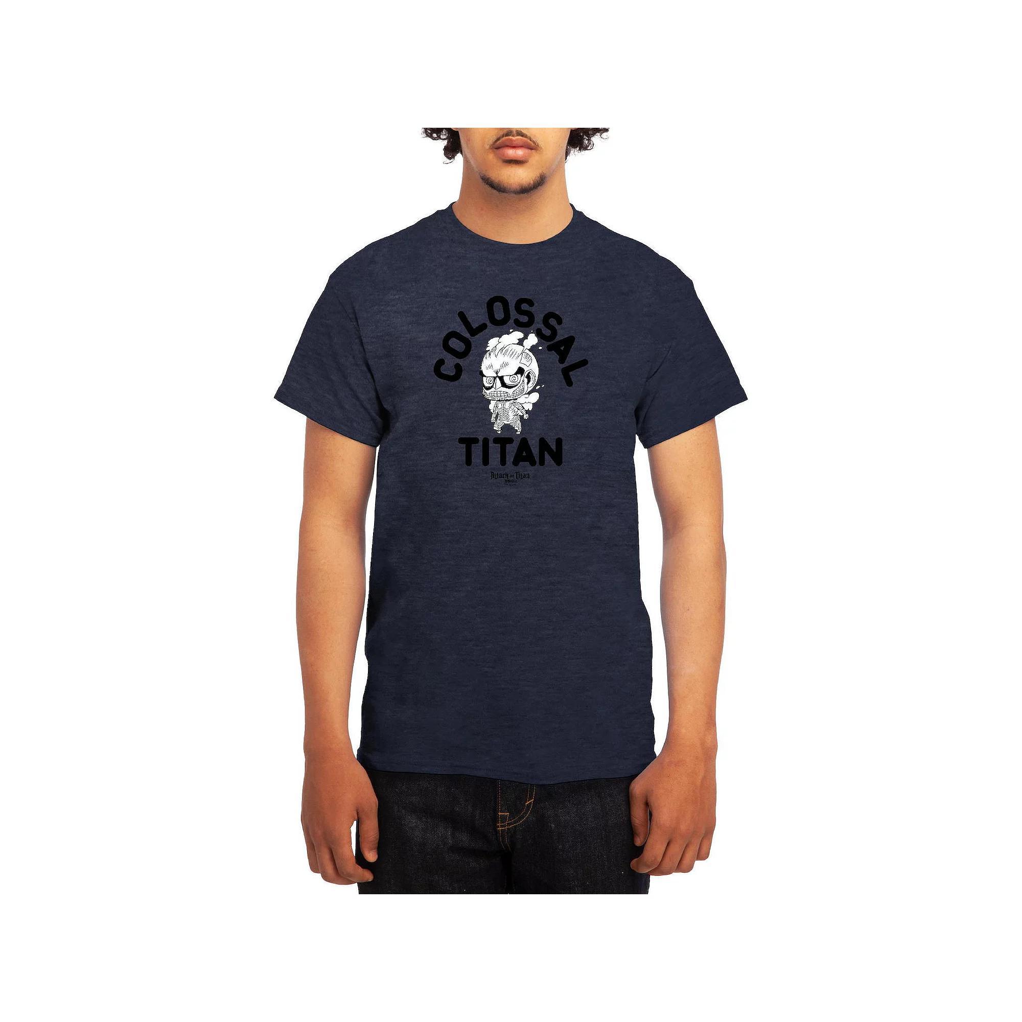 Men's Attack on Titan Eren & Mikasa Tee, Boy's, Size: Small, Green Product Image