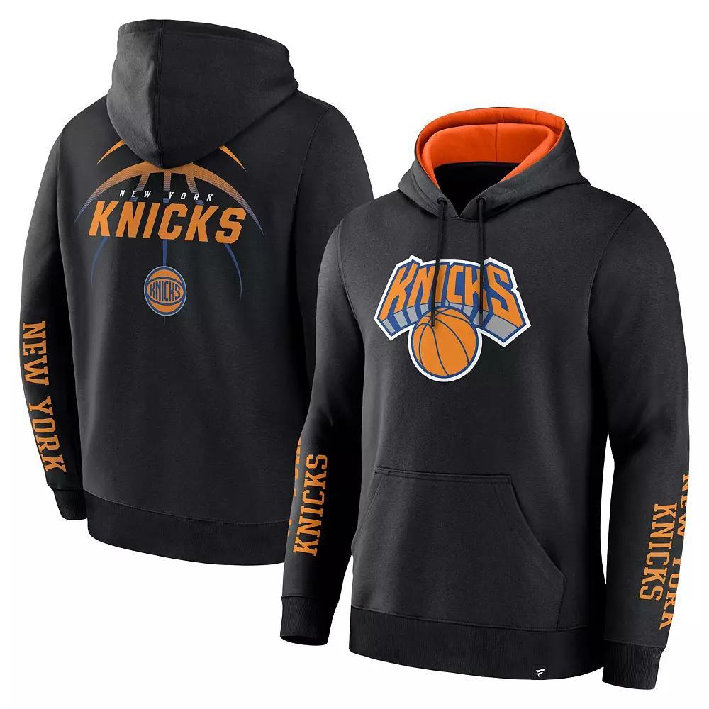 Men's Fanatics Black New York Knicks Legacy Guard Pullover Hoodie, Size: Large Product Image