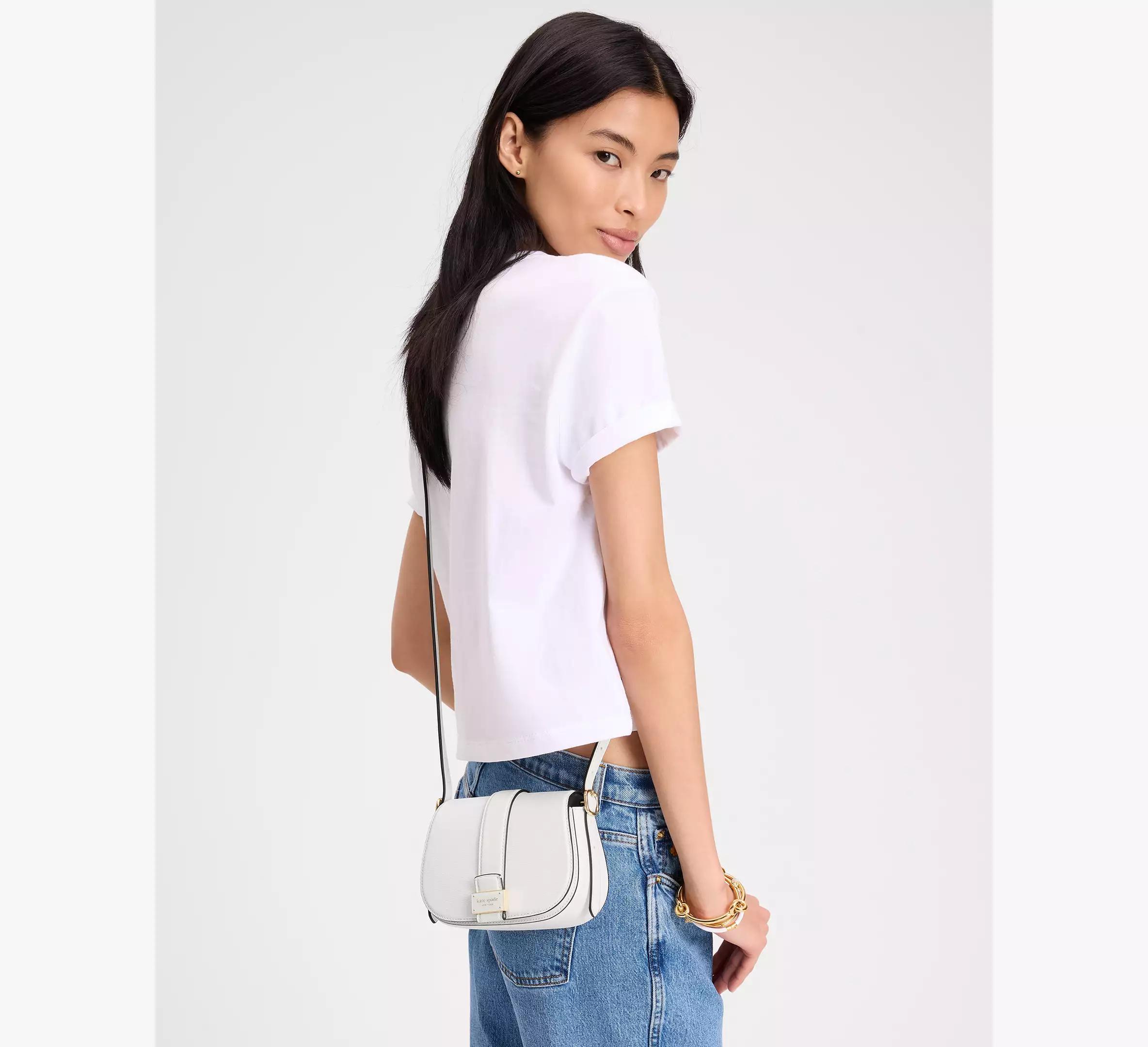 Nouveau Straw Mini Saddle Bag Product Image