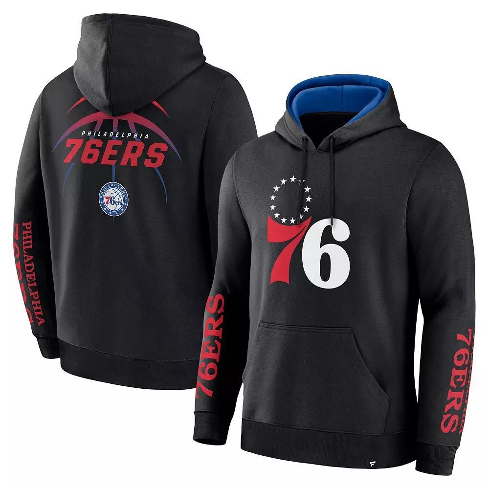 Men's Fanatics Black Philadelphia 76ers Legacy Guard Pullover Hoodie, Size: Small, 76r Black Product Image