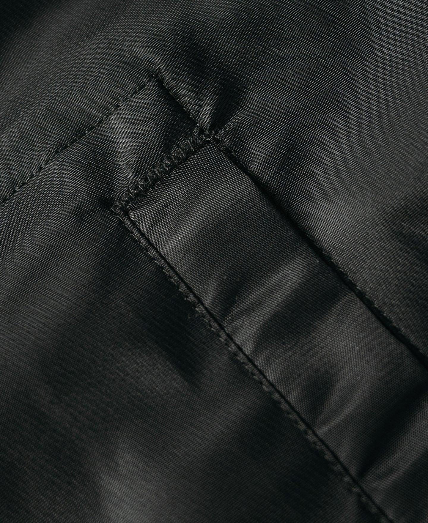 Logo-Appliqued Nylon Coach Jacket - Black Product Image