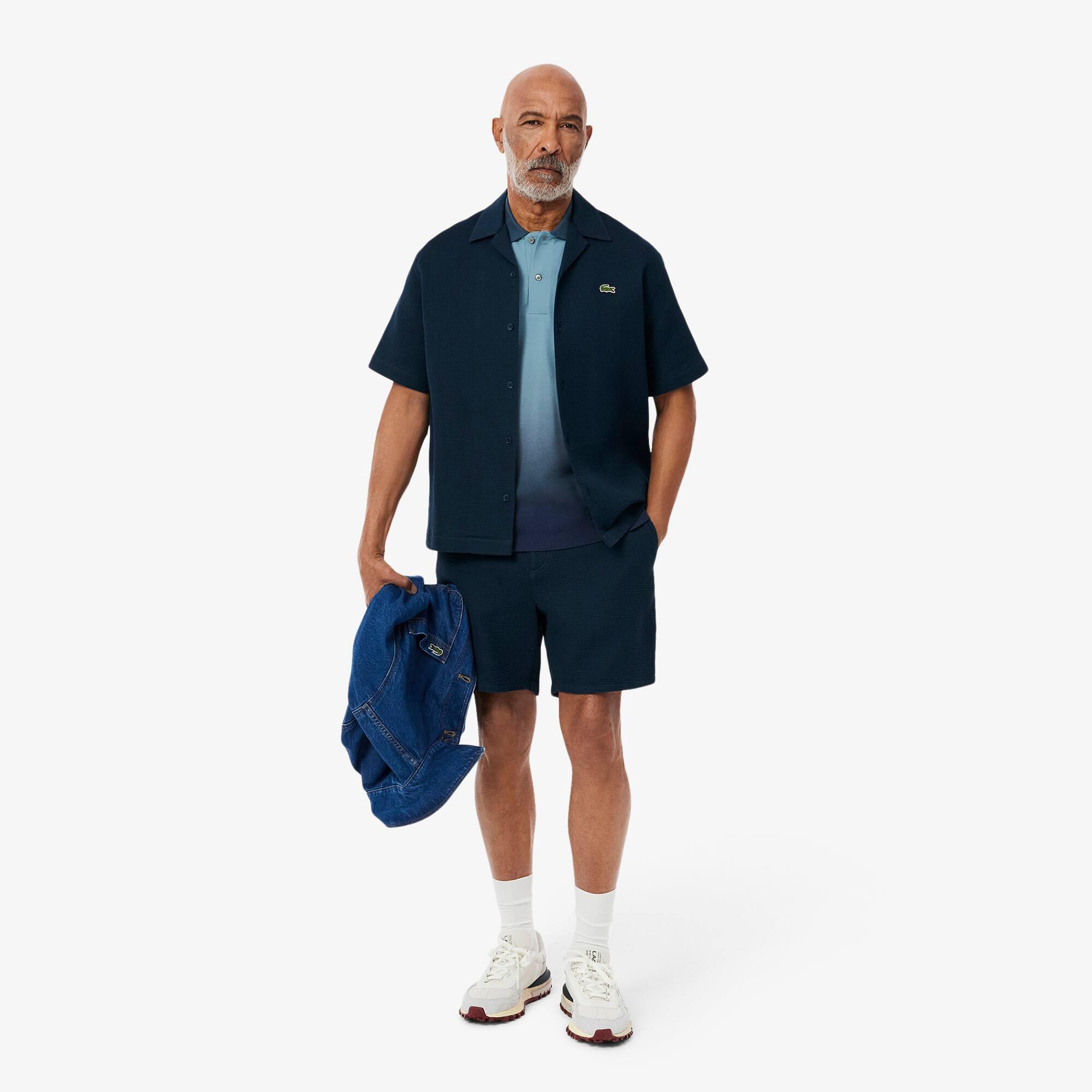 Classic Fit Ombré Print L.12.12 Polo Shirt Product Image