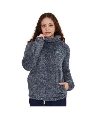 Womens Gina Teddy Fleece Pullover Grey marl Product Image