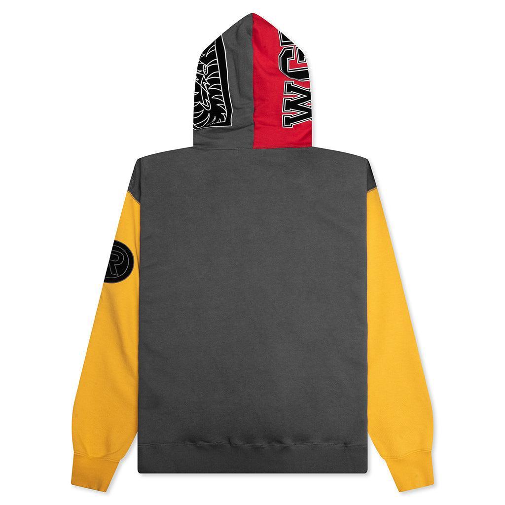 Shark Full Zip Hoodie Malaysia - Gray Male Product Image