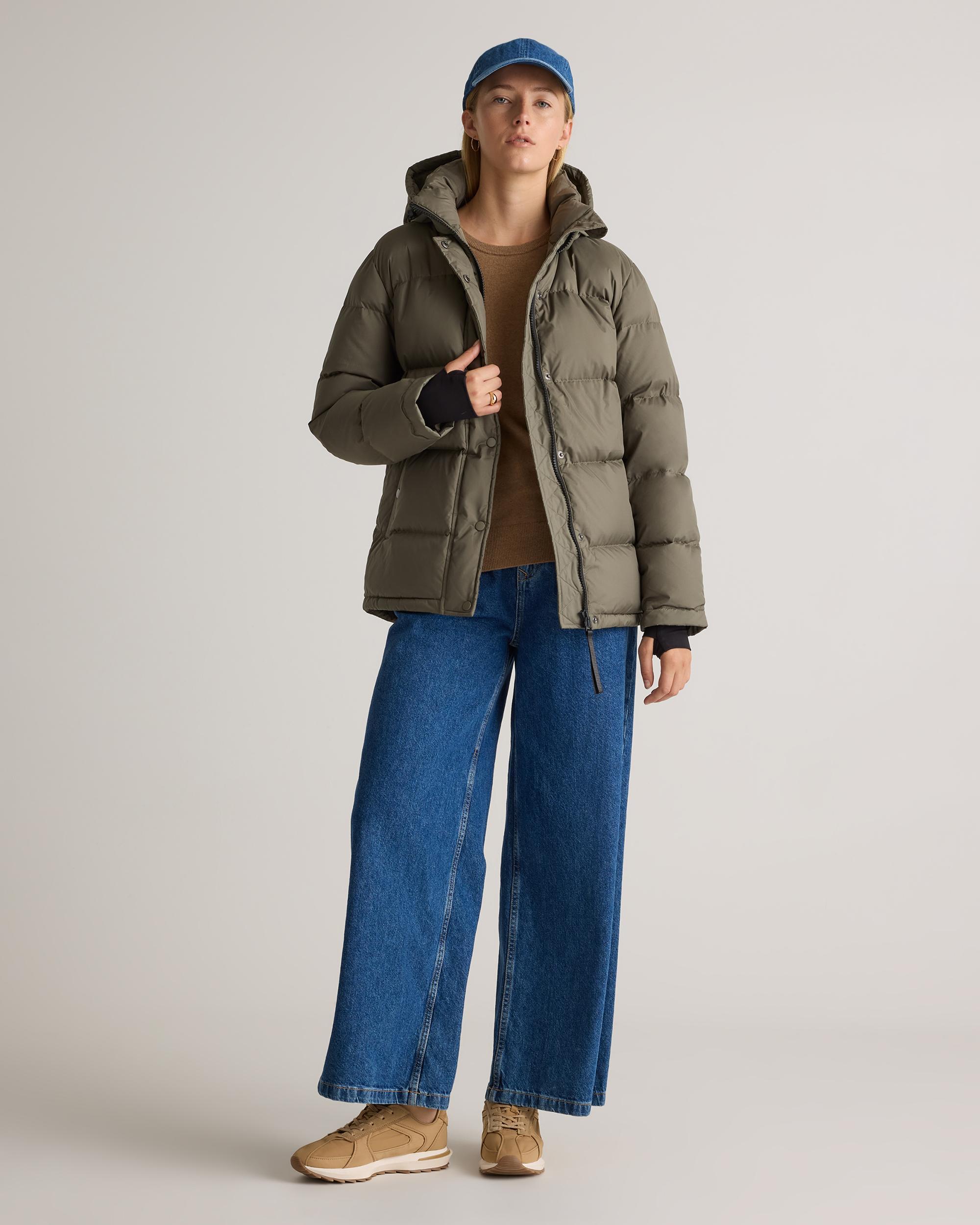Quince | Women's Responsible Down Puffer Jacket Size XL, Recycled Polyester Product Image