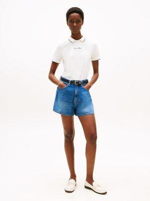 Regular Fit Stretch Crewneck Polo Product Image