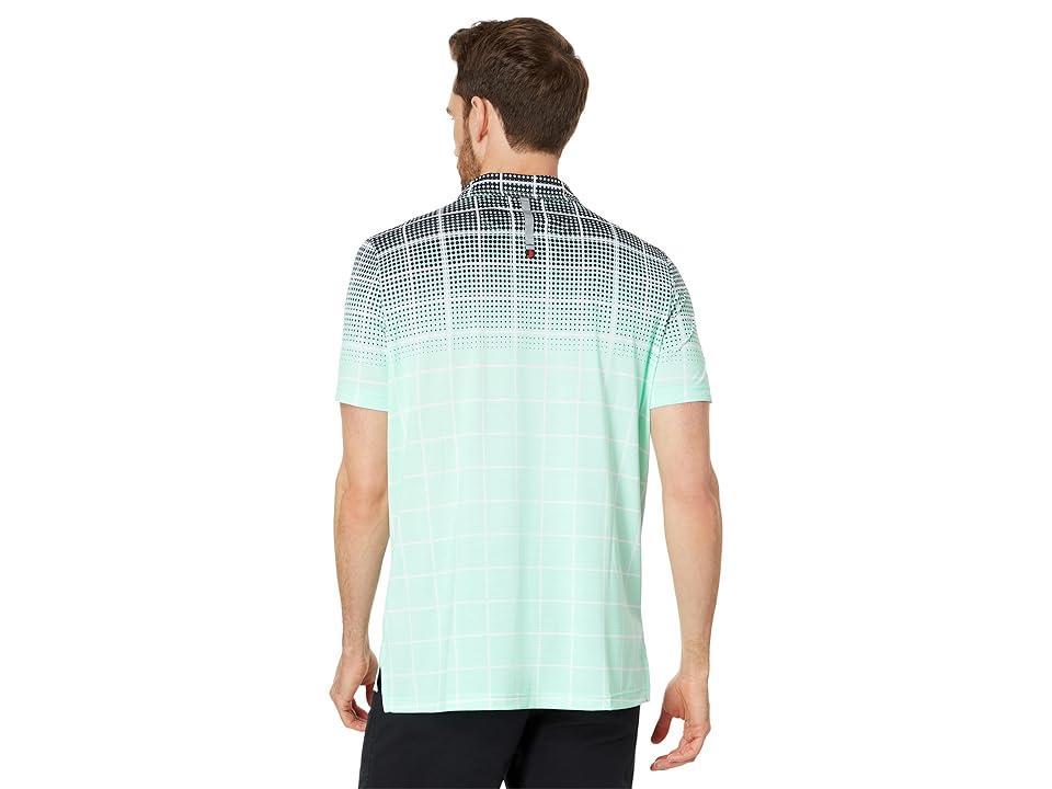 Jamie Sadock Halftone Short Sleeve Polo (Jet) Men's Short Sleeve Knit Product Image