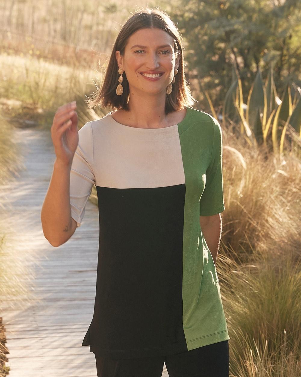Travelers™ Colorblock Tunic Product Image