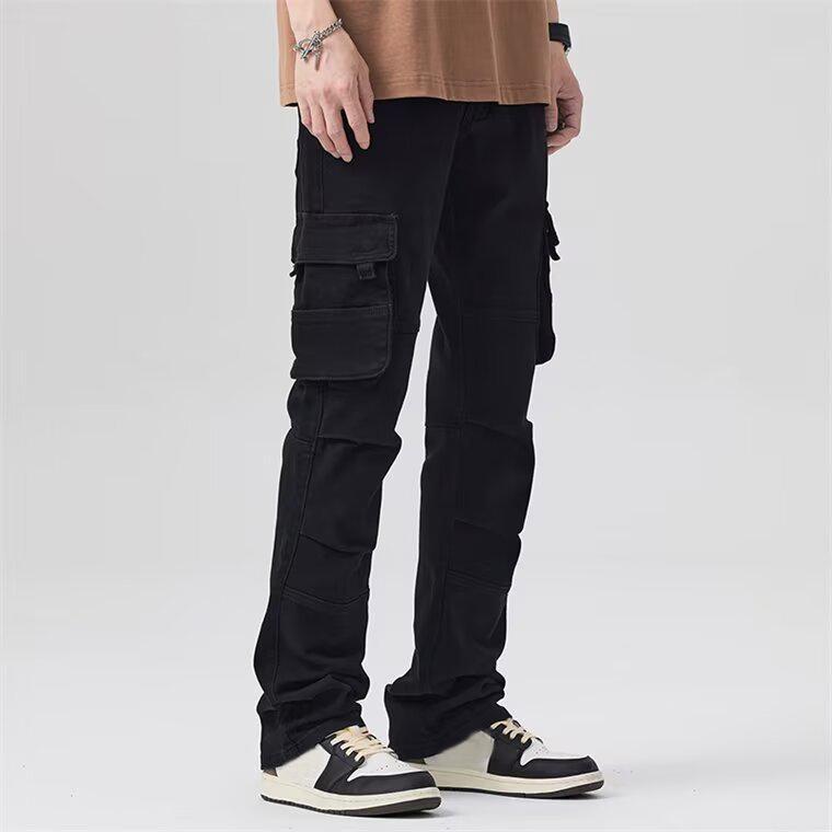 Sopula American High Street Multi-Pocket Work Jeans Product Image