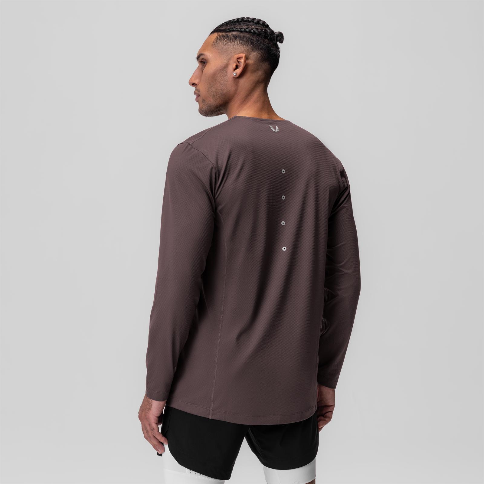 0907. AeroSilver® Training Long Sleeve - Nightshade "Space Bracket" Product Image