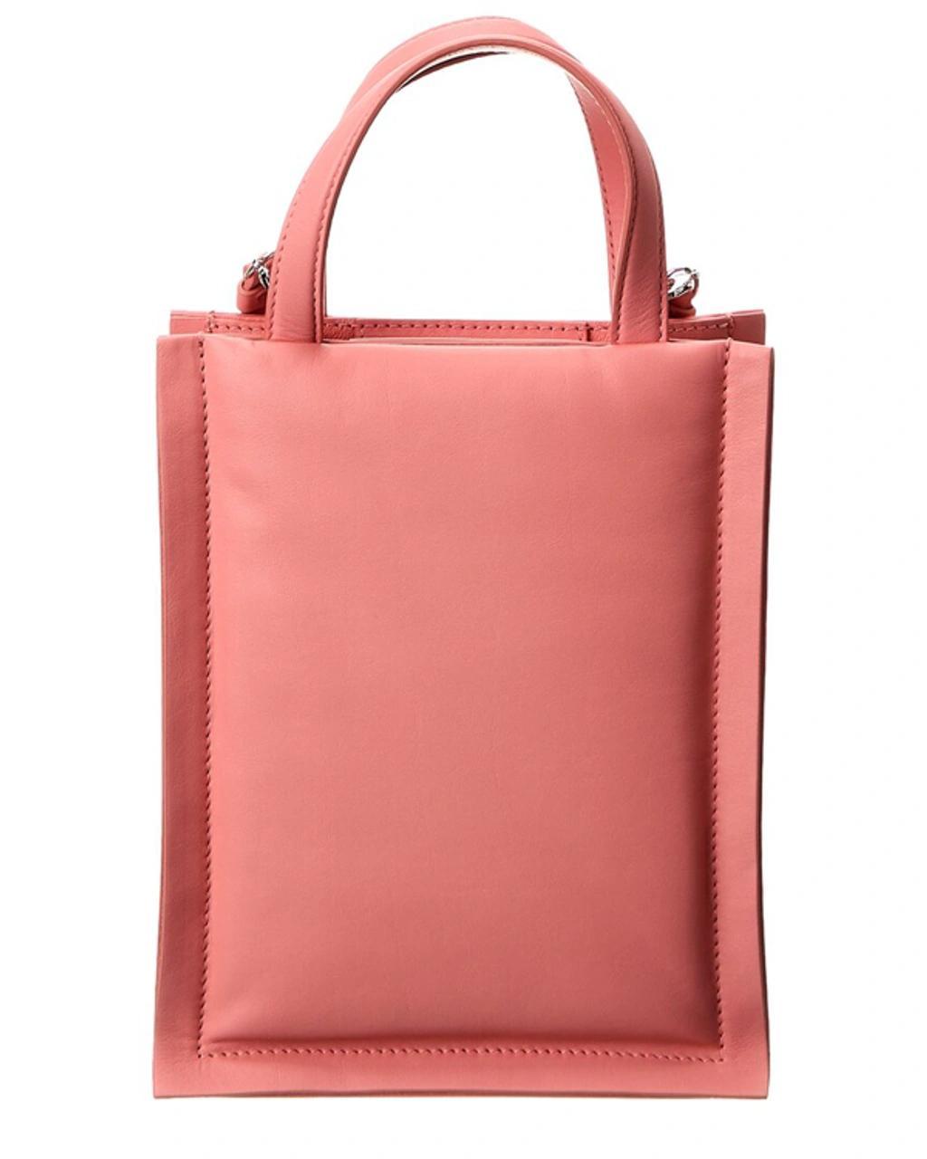 FERRAGAMO Mini Viva Leather Bag In Pink Product Image