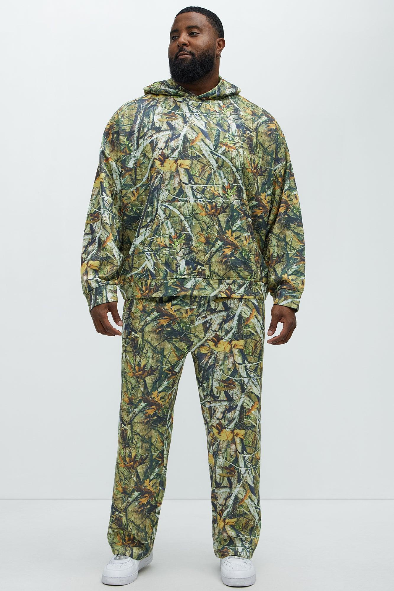 Deep Hills Camo Straight Sweatpants - Camouflage Product Image