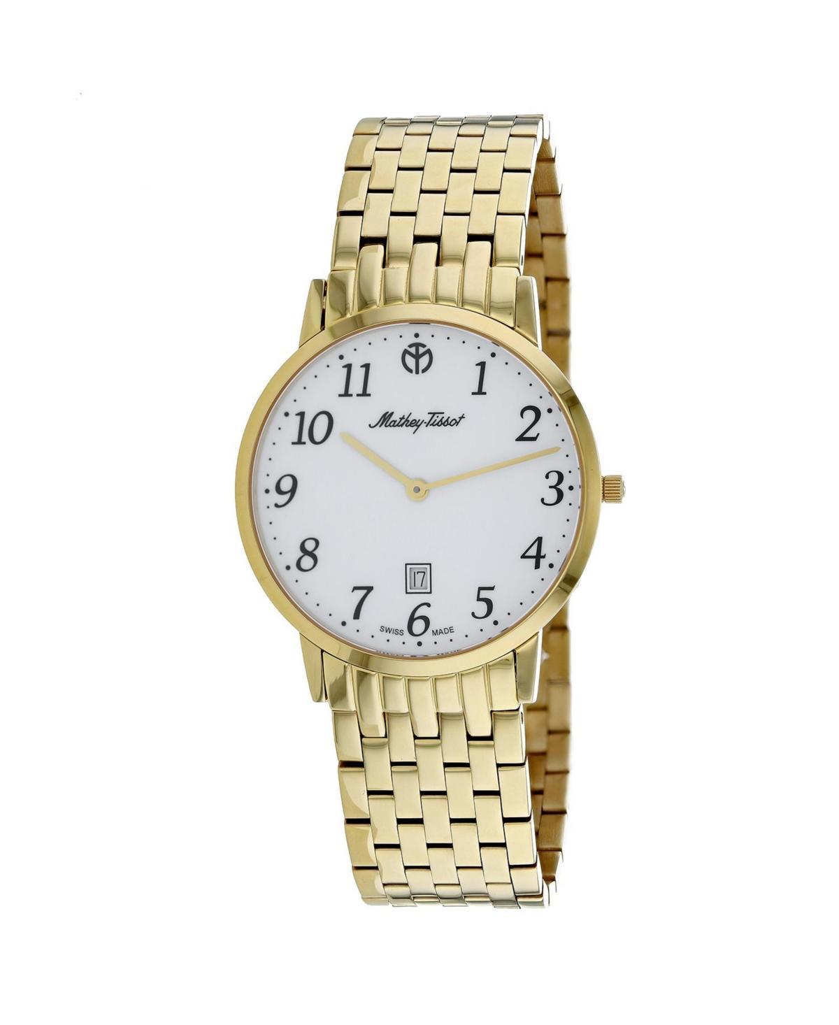Mathey Tissot Mens Classic Big Date White Dial Watch H9315b6pg Product Image