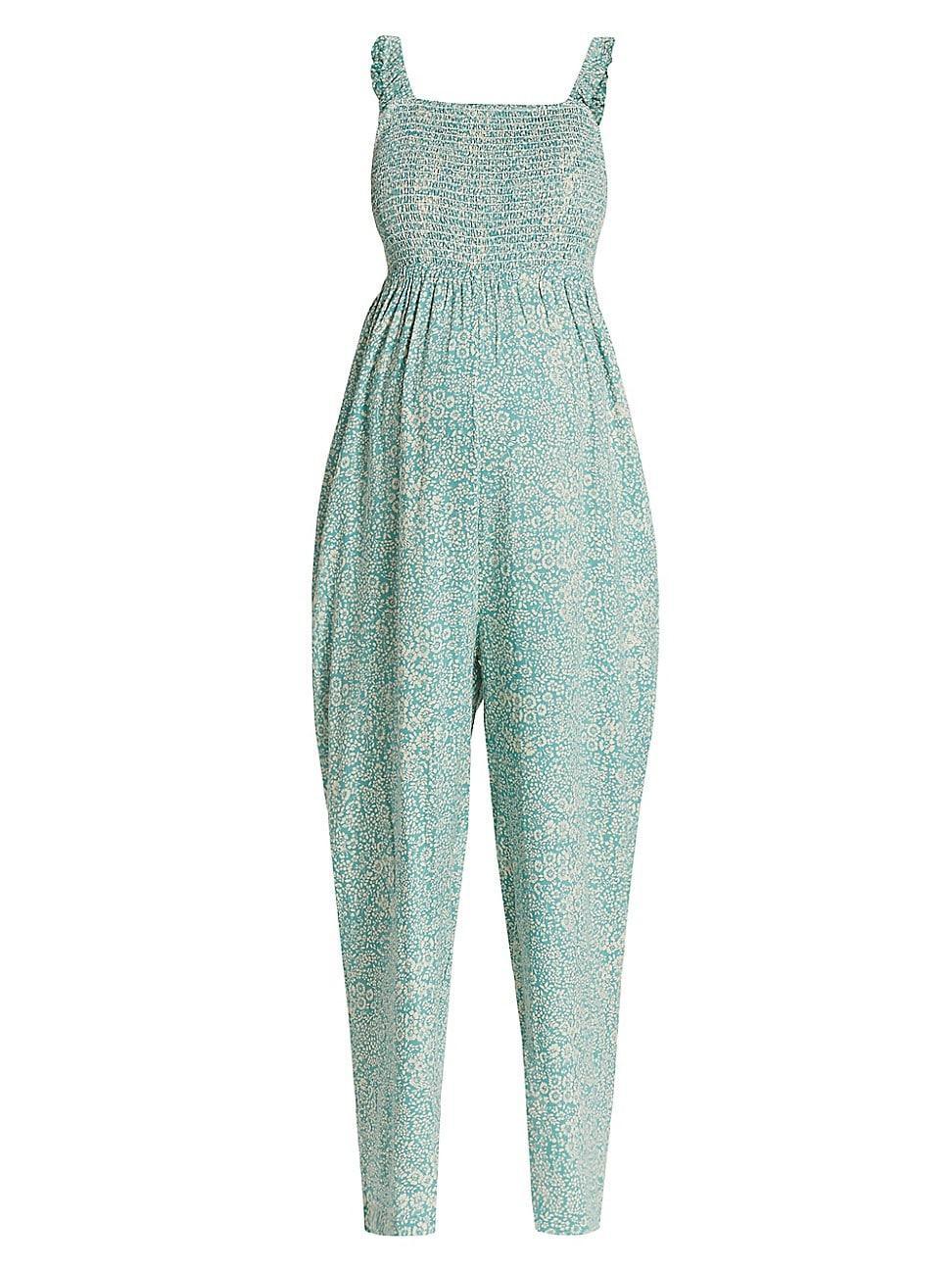 Womens Marais Smocked Jumpsuit Product Image