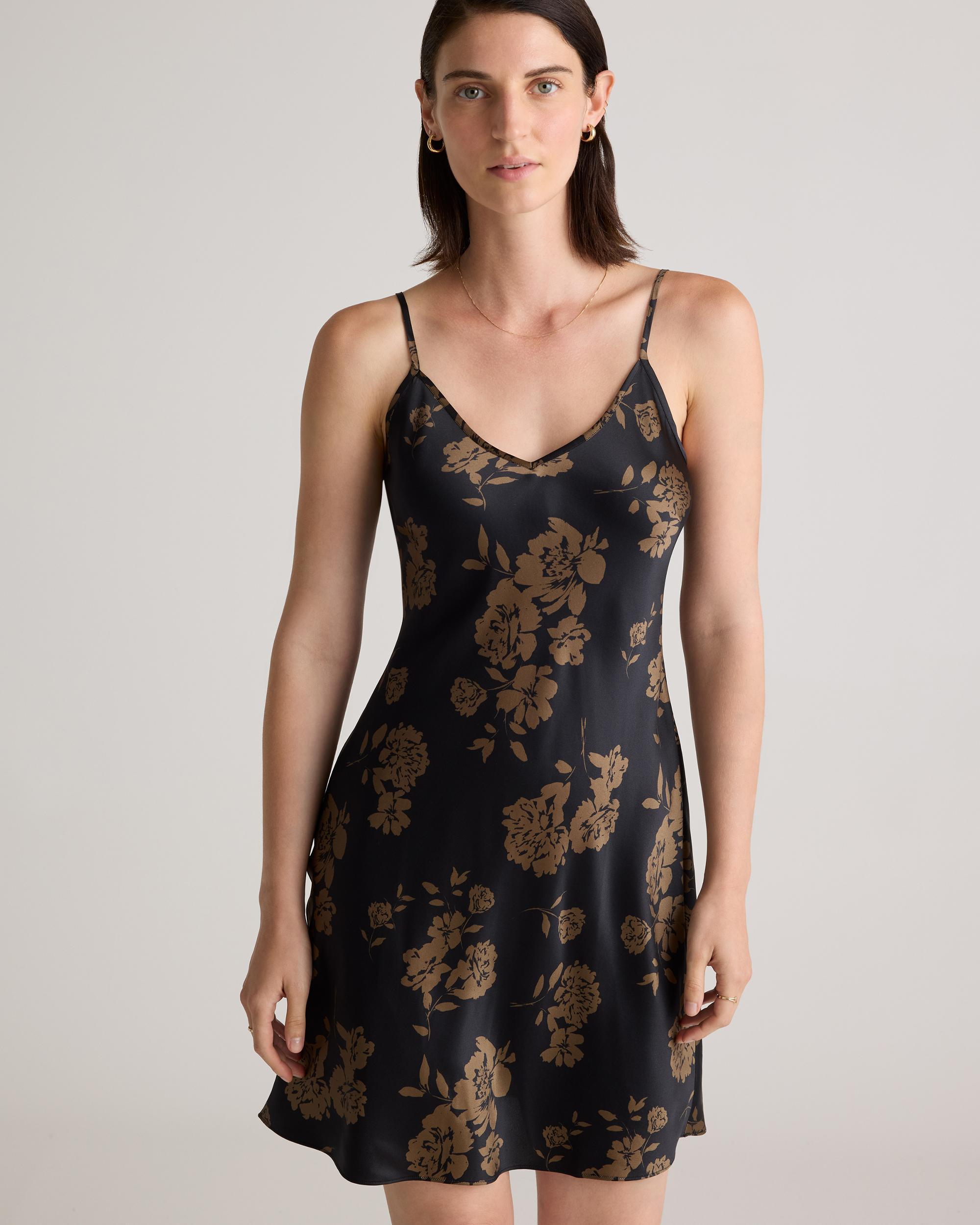 Quince | Women's Mini Slip Dress Size XS, Silk Product Image