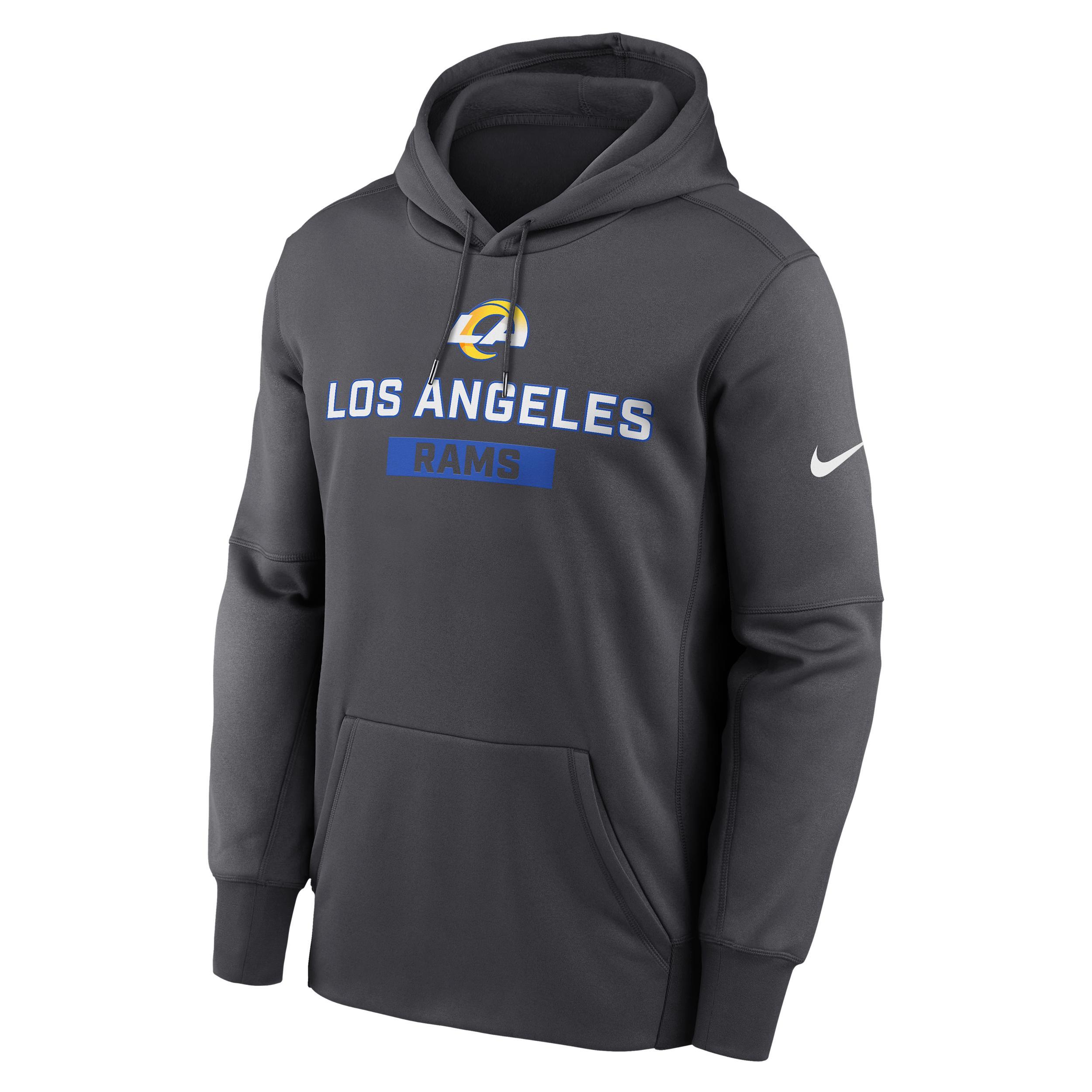 Men's Duke Team Stacked Menâs Nike Therma College Pullover Hoodie Product Image