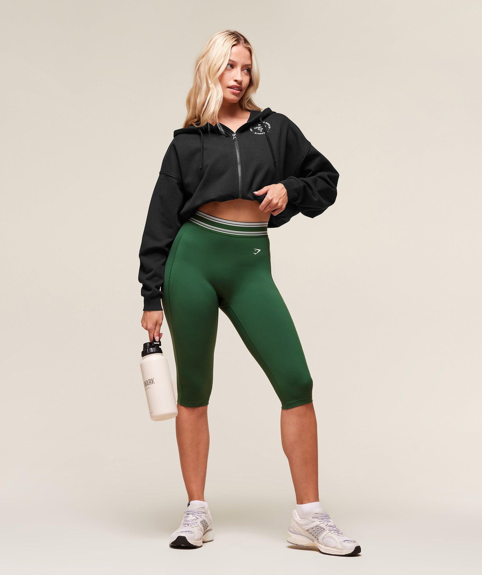 Retro Capri Leggings Product Image