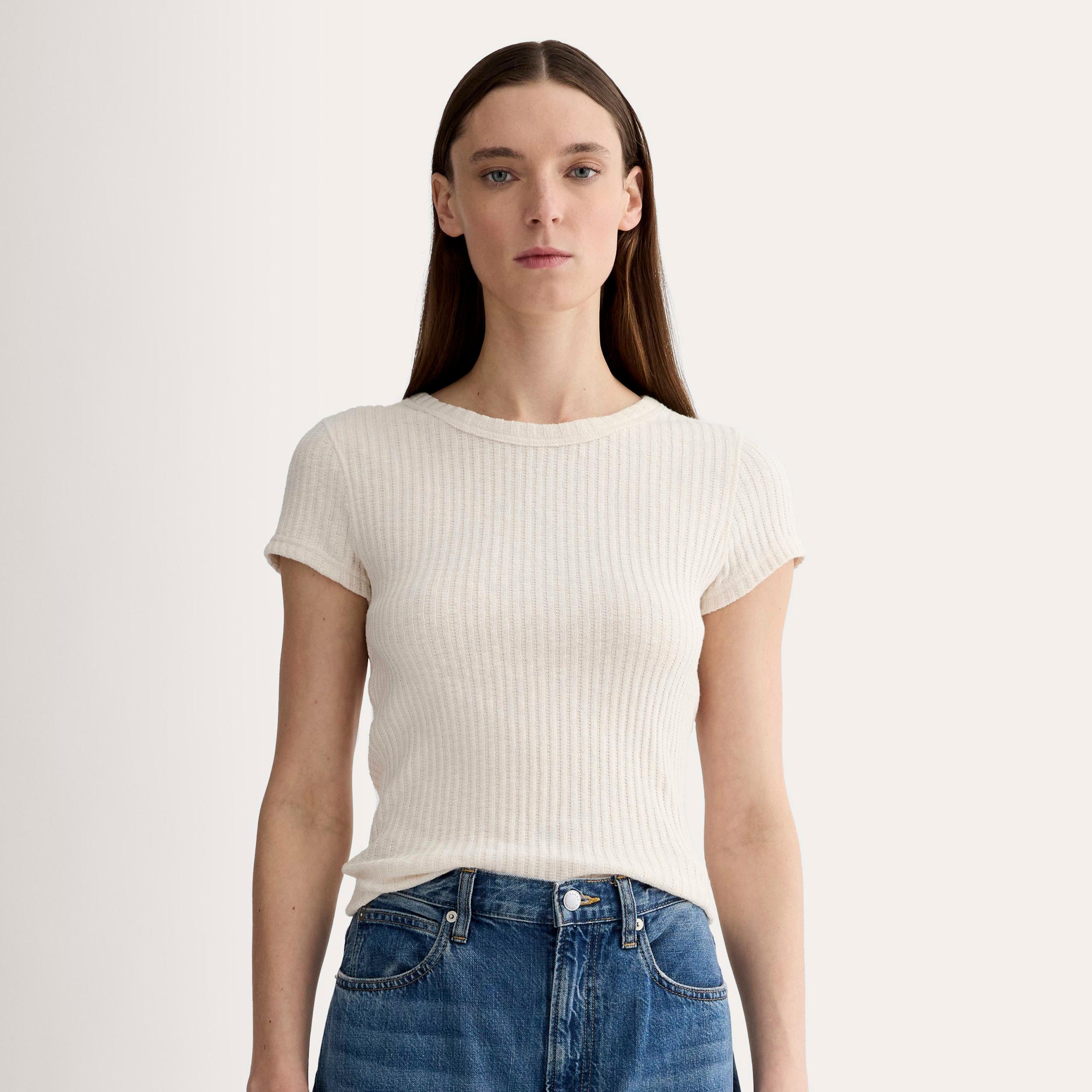 Womens Cozy Rib T-Shirt by Everlane Product Image