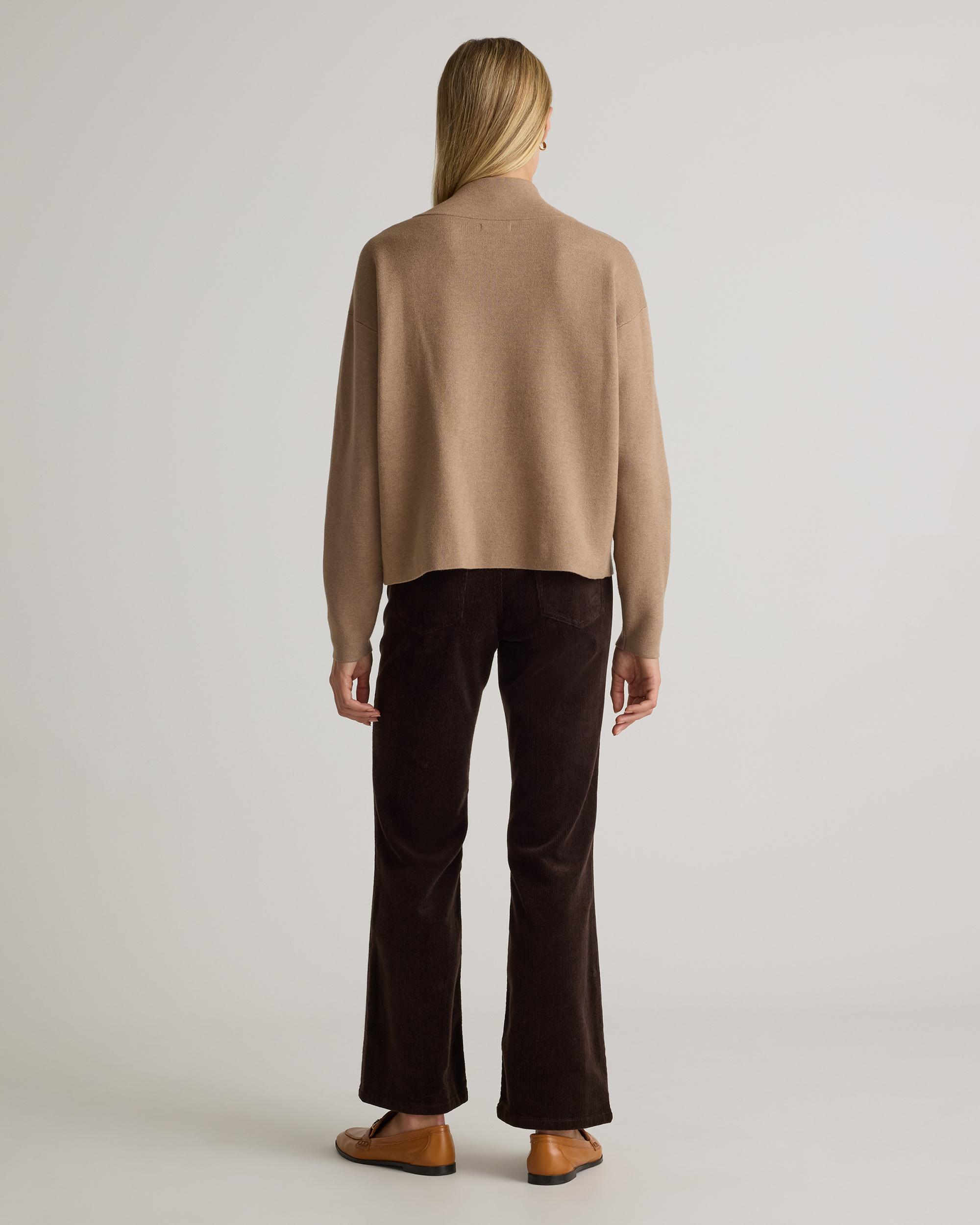 Quince | Women's Organic Stretch Corduroy Flare Pants Organic Cotton Product Image