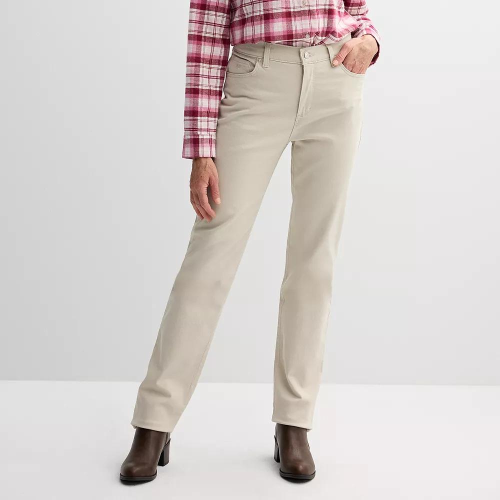 Women's Gloria Vanderbilt Amanda Classic Jeans, Size: 16 Short, Stonewood Product Image