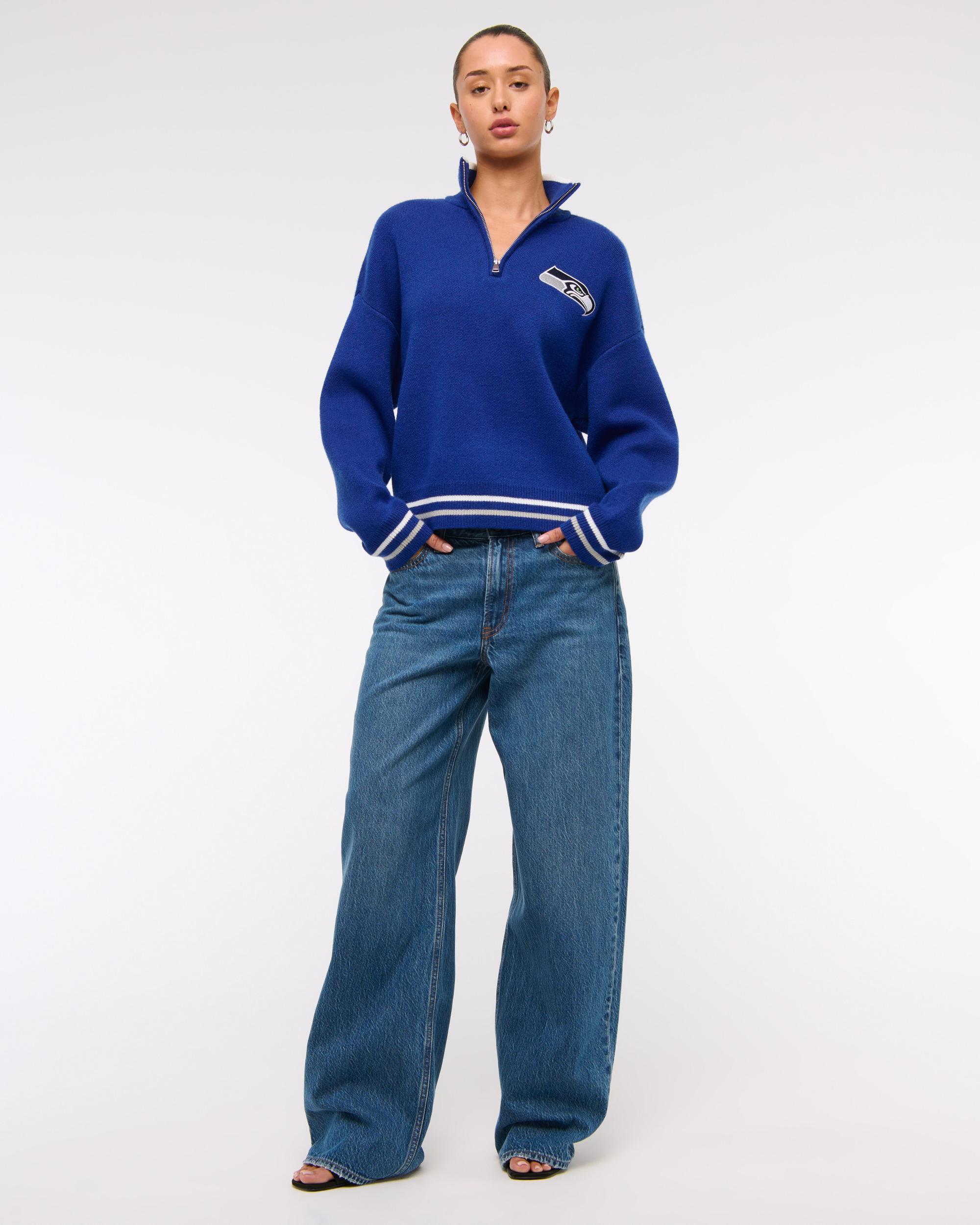Dallas Cowboys LuxeLoft Half-Zip Product Image