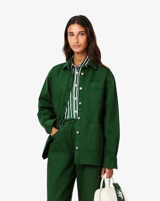 Oversized Denim Overshirt Product Image