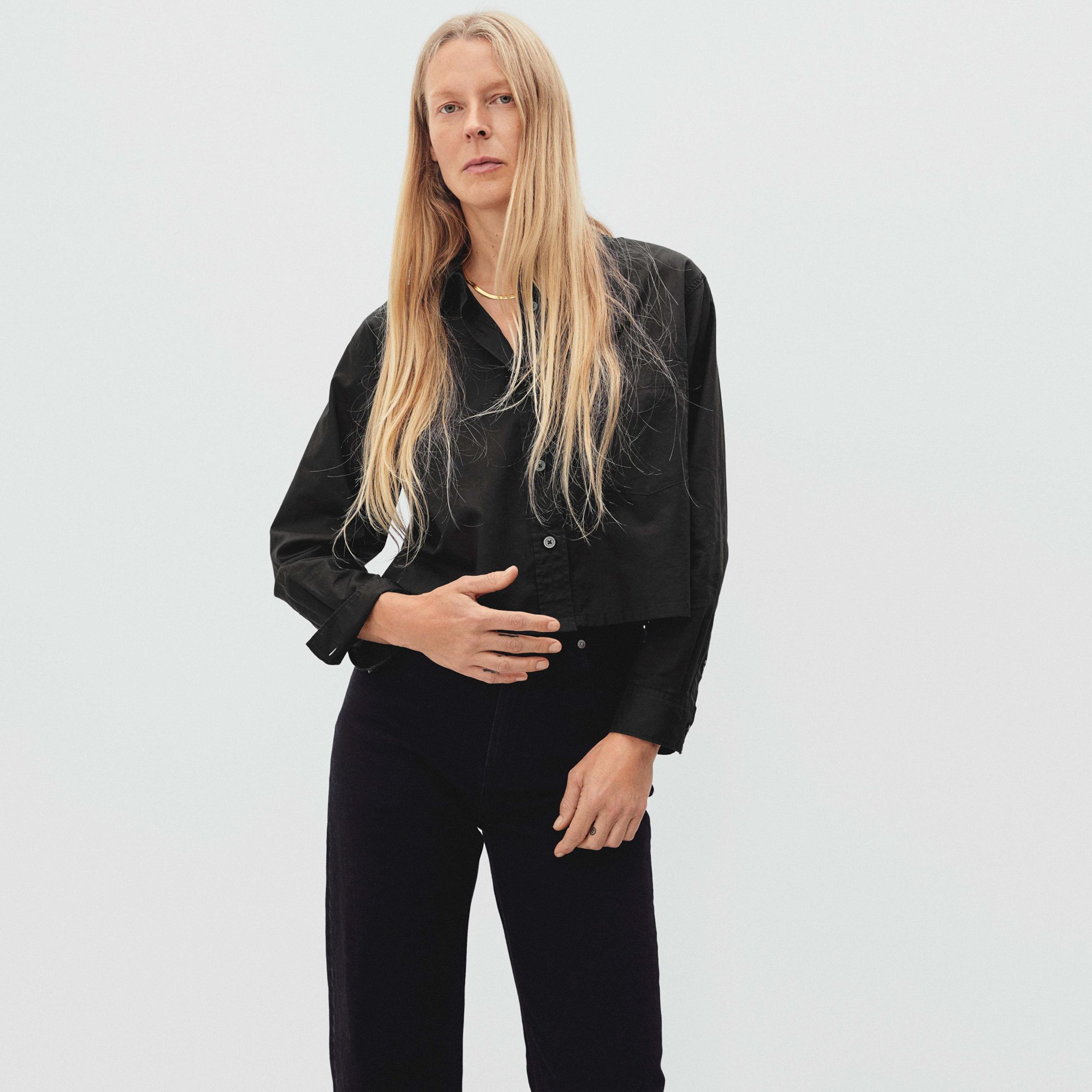 Womens Way-Short Shirt in Silky Cotton by Everlane Product Image