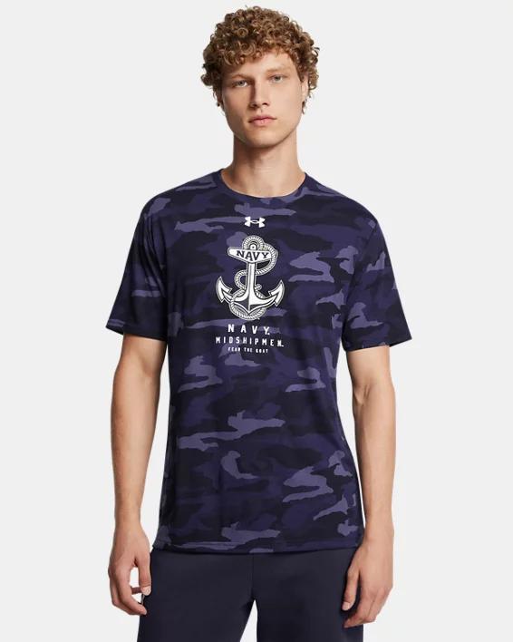 UA Performance Cotton Camo Collegiate Mens T-Shirt Product Image