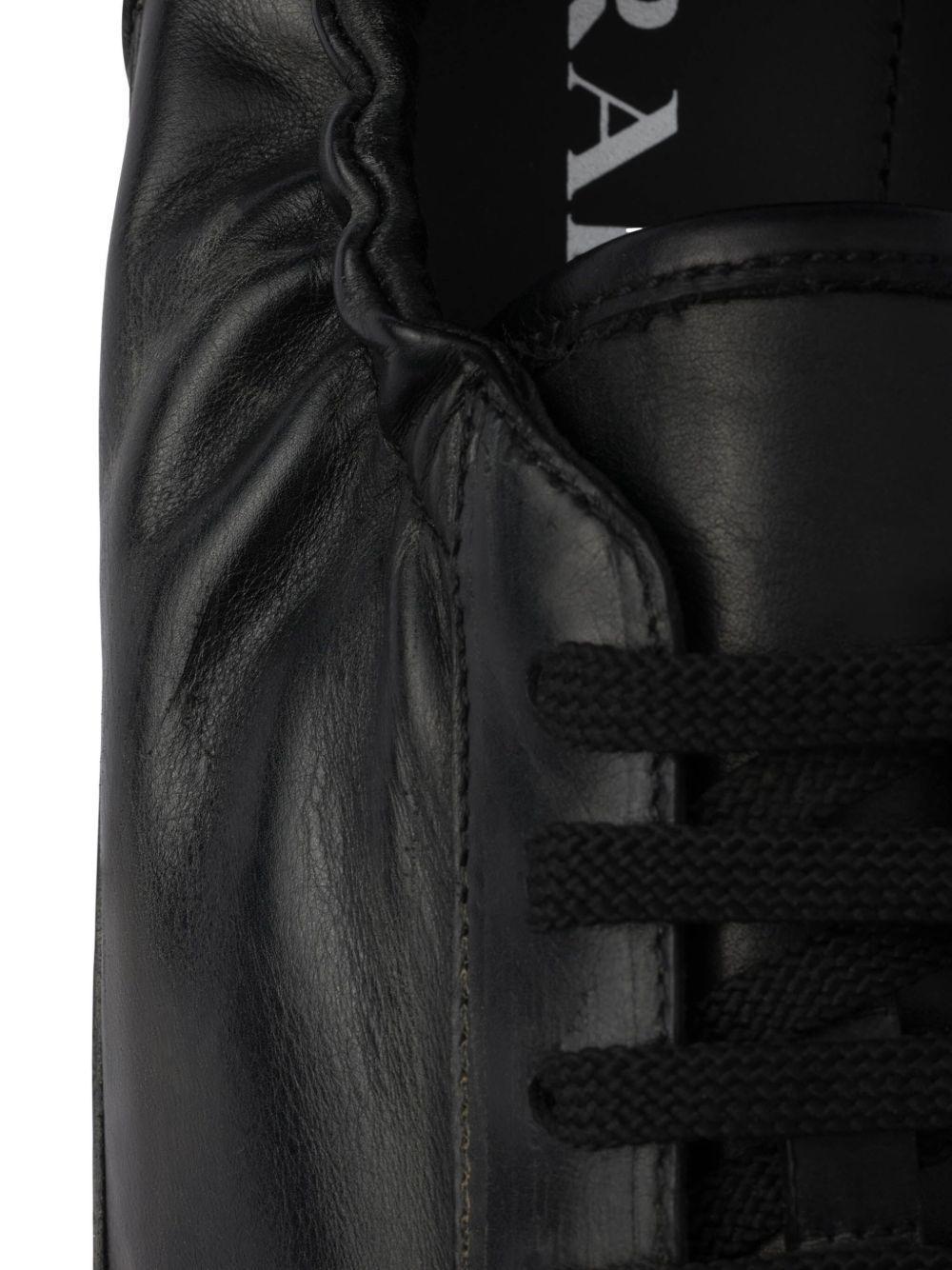 Collapse leather sneakers Product Image