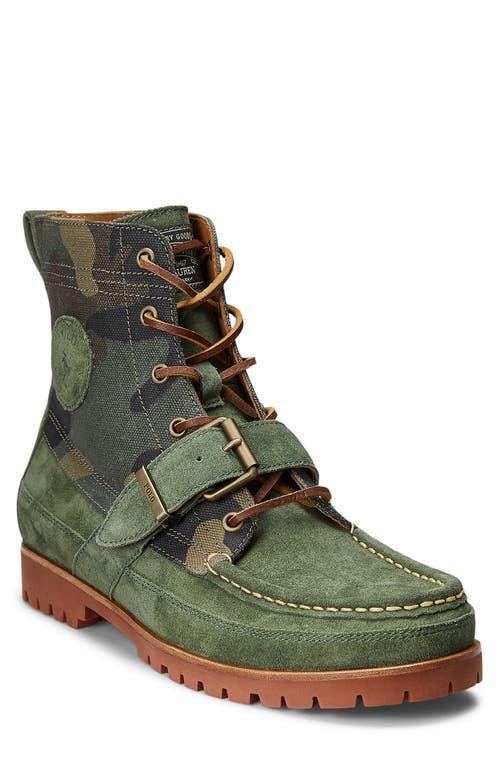 Polo Ralph Lauren Ranger Boot (Army/Camo) Men's Shoes Product Image