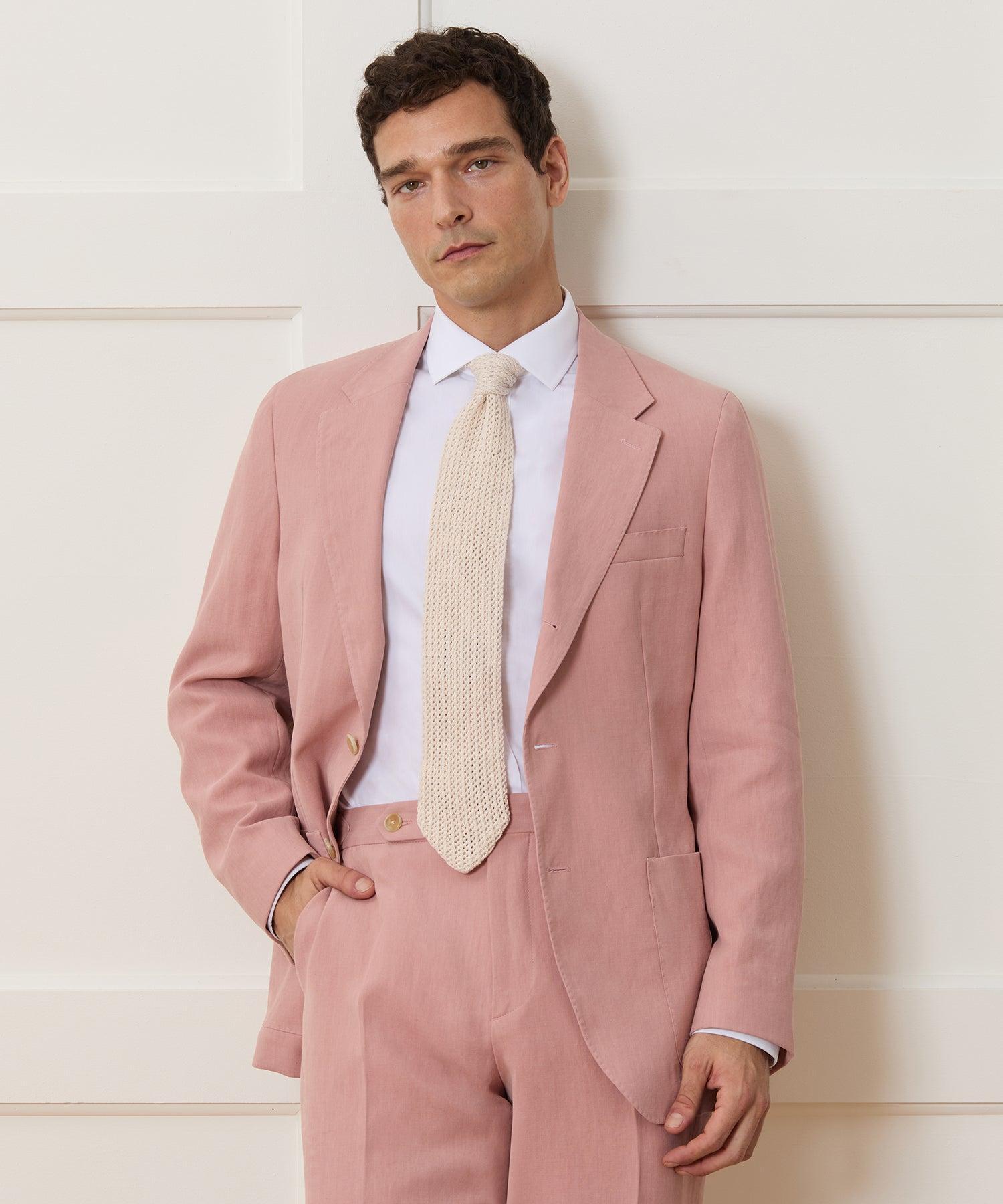 Italian Sueded Linen Madison Jacket Product Image